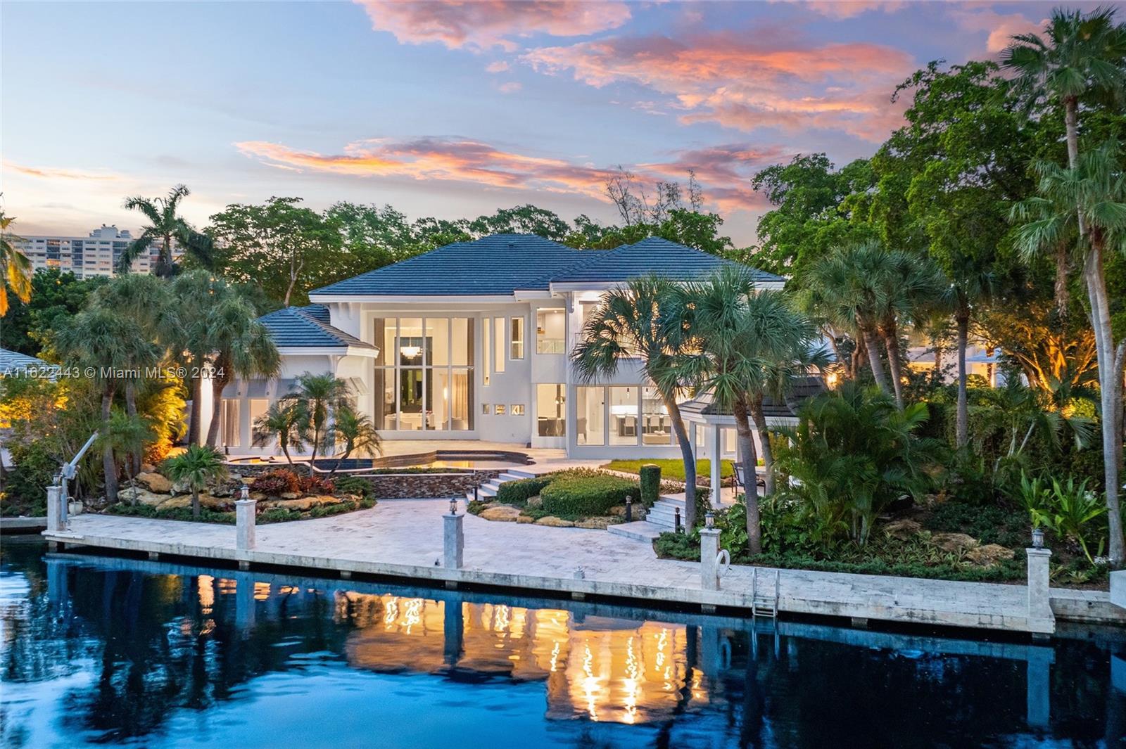 Introducing one of the most exclusive homes in Ft. Lauderdale's prestigious Bay Colony. Featuring a coveted double-waterfront location, this newly renovated 4-bedroom, 4 full-bath, 2 half-bath custom residence is a true masterpiece.

An award-winning collaboration between esteemed interior designer Eloise Kubli and prestigious builder Robinette Homes, this home is situated on a large lot with an incredible 250 feet of waterfront offering stunning canal views and direct ocean access. The open layout features a gourmet kitchen and luxurious finishes throughout. 

With proximity to top schools in Pinecrest, Westminster, and Cardinal Gibbons, the executive airport, and 24/7 guarded security, the gated community of Bay Colony is among the most desirable in all of South Florida to call home.