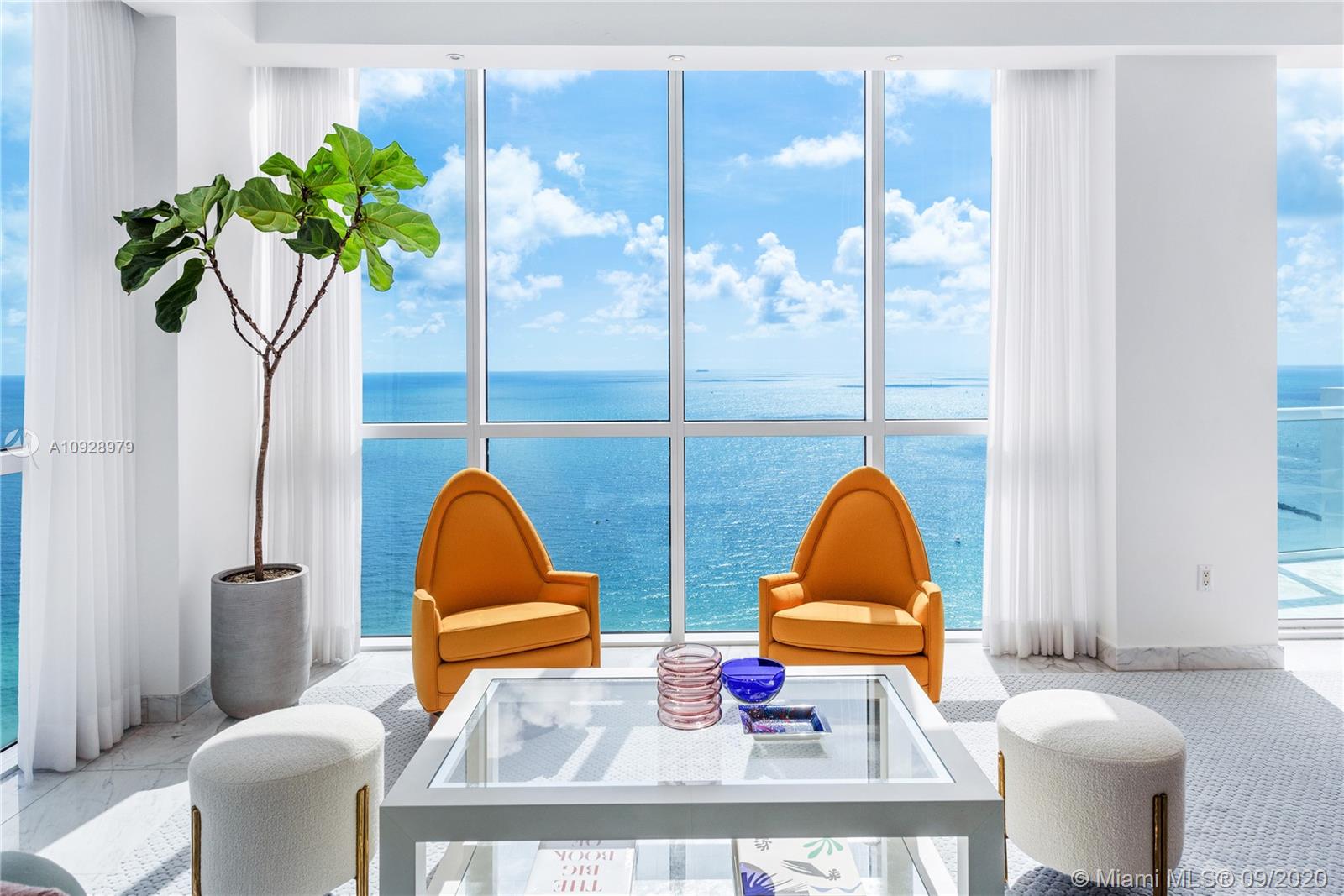 3201 North at Continuum will be sure to impress the moment you step foot into this premium 3-bed/3.5-bath corner unit with beautiful wrap-around views and multiple balconies. Continuum is sprawled across 13 lush acres of oasis landscapes offering awe-inspiring, unobstructed, direct views of the Atlantic, parading ships, Fisher Island, Sunny Isles, the Miami skyline, and more. Unit 3201 has been stylishly designed with vibrant and modern sensibilities painting a luxurious vacation-like atmosphere. Top-notch amenities such as a beach club, tennis courts, on-site dining, wellness center, pool, salon/spa, and so much more usher the perfect lifestyle in Miami Beach. If you're seeking the best, this is it!