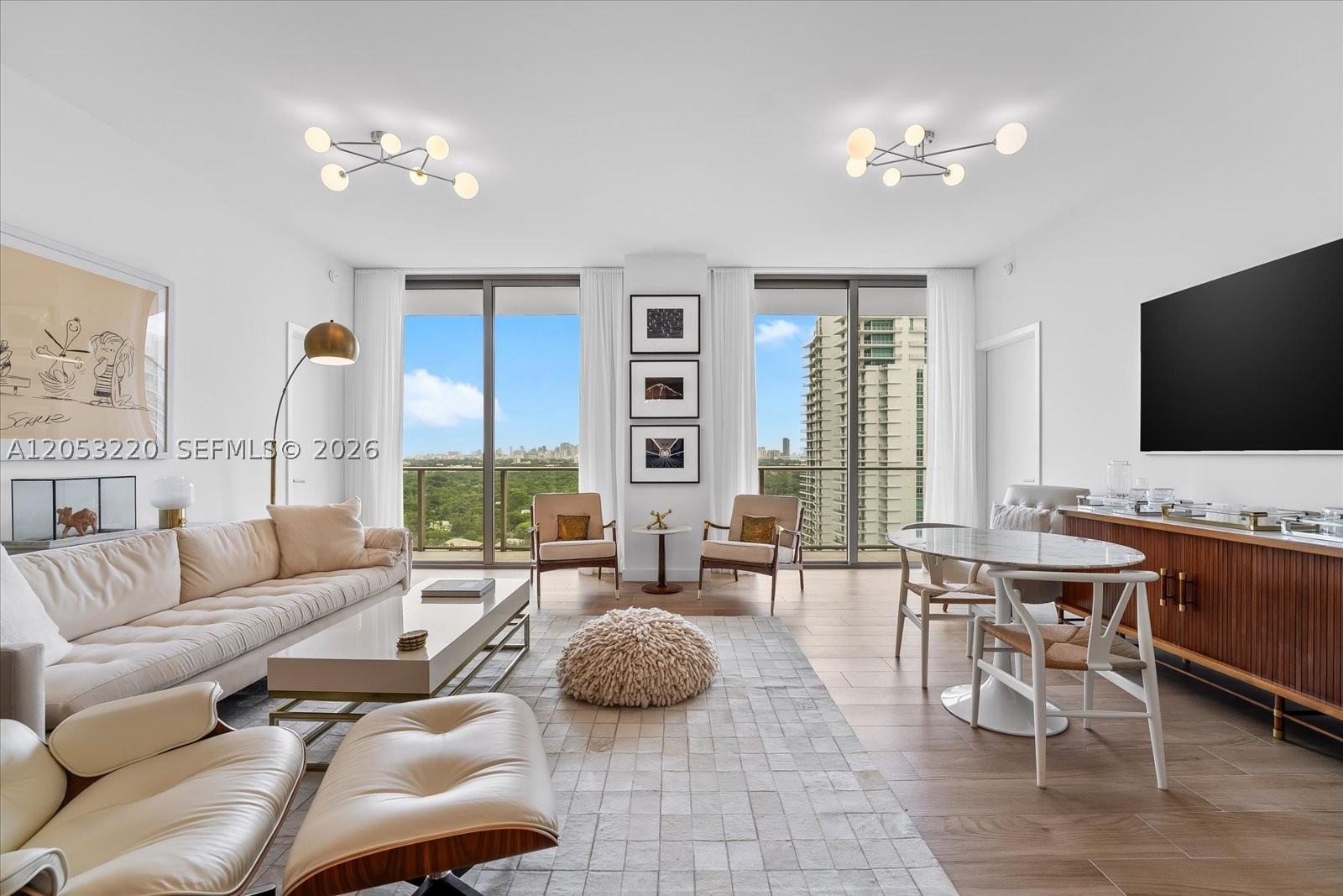 This fully furnished, move-in-ready 2-bedroom, 2.5-bath residence at the iconic Mr. C Residences Coconut Grove offers a seamless blend of modern sophistication and timeless elegance. The thoughtfully designed floor plan features two spacious bedrooms with en-suite bathrooms, a gourmet Italkraft kitchen with premium appliances, sleek custom cabinetry, and expansive windows showcasing breathtaking views of Coconut Grove, Biscayne Bay, and the Miami skyline.

Residents enjoy exceptional resort-style amenities, including a rooftop pool, state-of-the-art fitness center, 24-hour concierge, valet service, and elegant resident lounges. Le Specialità Café & Market, conveniently located within the condominium on Bayshore Drive, offers an authentic Italian café and market experience inspired by the renowned Cipriani family's celebrated hospitality.

Ideally located in the heart of Coconut Grove, this residence is just moments from CocoWalk's premier shopping, restaurants, cafés, parks, marinas, and everything that makes Coconut Grove one of Miami's most desirable neighborhoods.