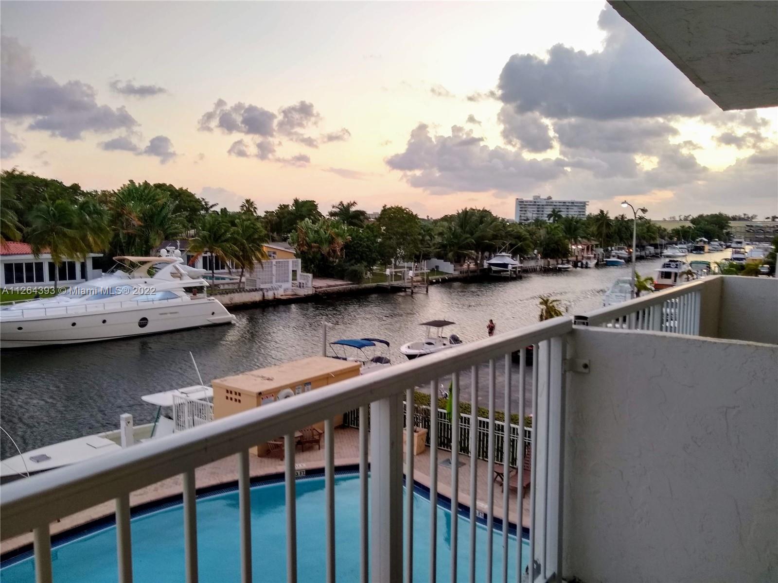 Spectacular balcony views of waterway, pool. Very spacious 1/1 apt, beautiful modern design. Walk-in closet, large bedroom for office, nursery/sitting area. Located in lovely Arch Creek East neighborhood on serene tree lined street that leads to nature preserve. Boat dockage depends on availability through condo management, minutes to Haulover sandbank, no bridges, ocean access. Perfect balance of nature/convenience. Easy access to FIU (Biscayne Bay Campus), Aventura mall, Oleta River Park, top-rated restaurants. Keystone Towers is a quiet, well maintained building with great amenities recent 50 yr recert. Perfect for boaters, cyclists, kayakers, professionals, students, families, investors, or anyone who wants to enjoy the best of South Florida. Comes with assigned parking