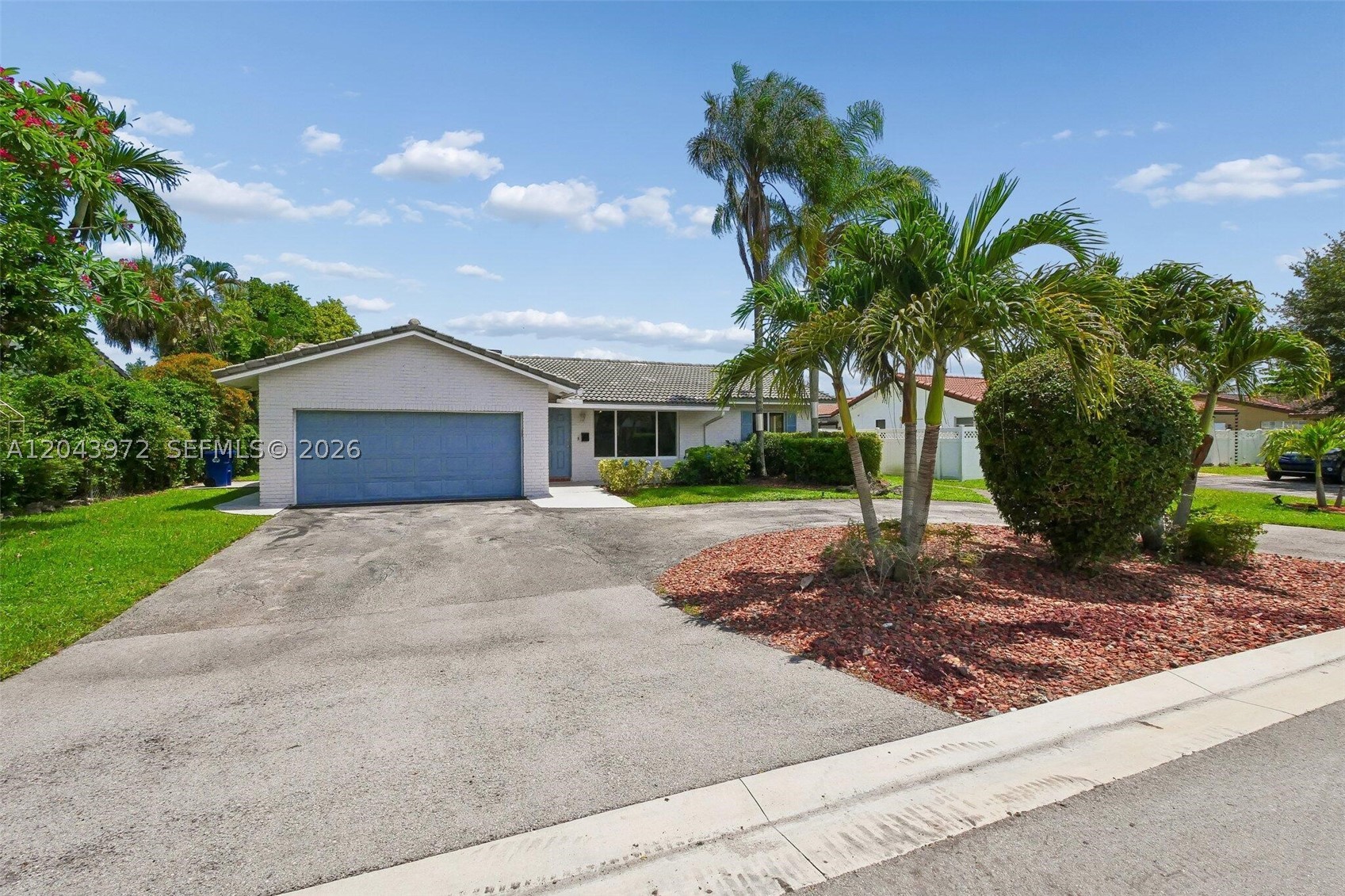 Spacious 5 bedroom, 3 bath home with 2 car garage featuring a remodeled kitchen with granite countertops and stainless steel appliances. Enjoy peace and mind with hurricane impact windows and doors, storm shutters, newer AC units, full-house generator, and solar-powered roof means you'll pay only about 30% of a typical electric bill. A private-entrance studio at the back of the house can be rented for extra income or used for guests, giving you major monthly savings. Enjoy two large living areas, a screened patio overlooking a fully fenced backyard- great for relaxing or entertainment. This property blends comfort, safety, and savings in one exceptional package. With generous living spaces, a thoughtfully designed layout, this property is ready for you to move in and enjoy.