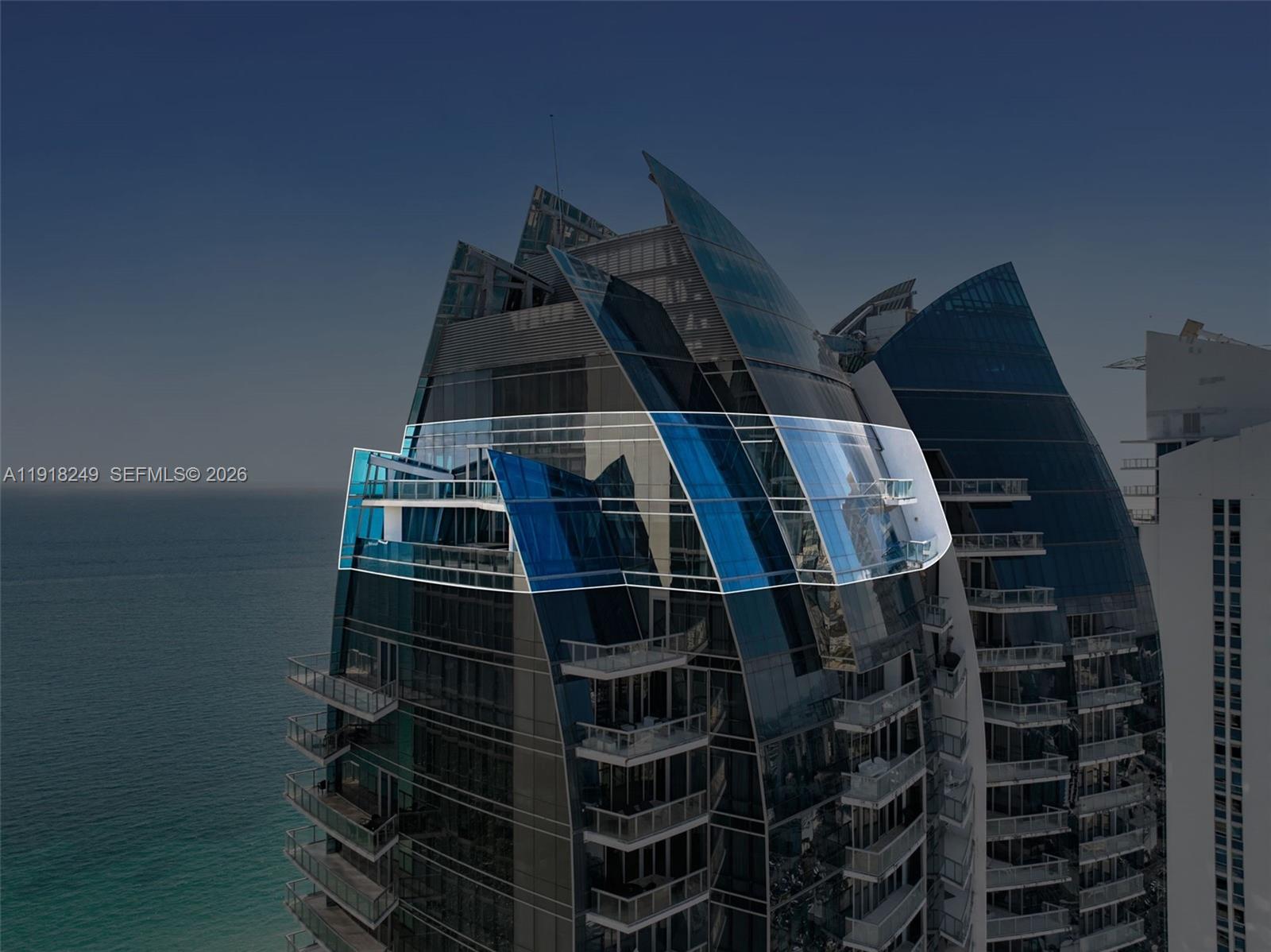 Experience elevated oceanfront living in this reimagined 8,332 sqft Penthouse showcasing breathtaking 360 degree views of the ocean, downtown Miami, and the intracoastal. This two-story masterpiece offers 6 bedrooms, 7.5 baths, a private elevator, gym, sauna, media room, and more than 2,000 sqft of terraces, with every room opening to its own private outdoor retreat. Curated with top tier furnishings, Penthouse 4806 delivers unmatched sophistication, scale, and comfort. Residents enjoy two pools, beach service, a full spa and fitness center, children’s playroom, business center, concierge, valet, and attentive doorman services.