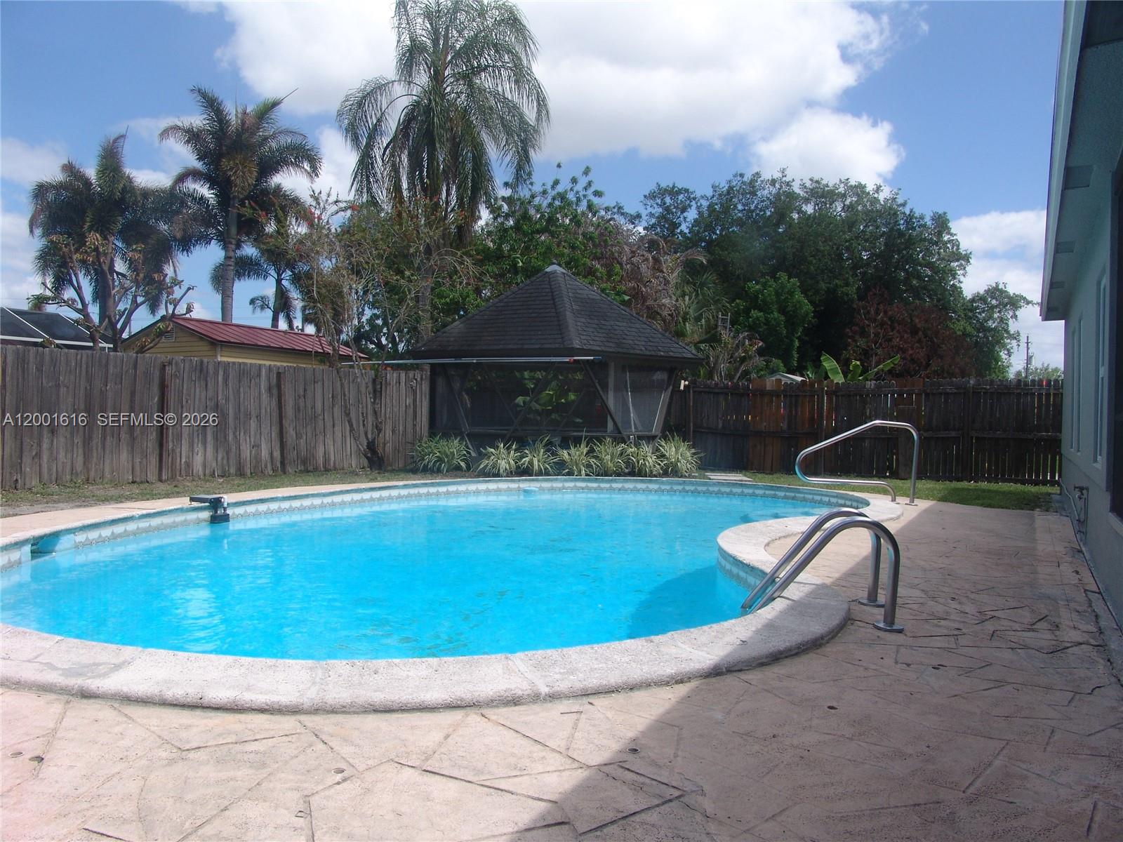 PRICE ADJUSTED for unmatched value under $350k! Skip the cramped new builds and high monthly rate. This rare, NO-HOA block home offers absolute freedom to park your boat, RV, or trailer. Massive insurance savings and peace of mind are built-in: NEW METAL ROOF (2025), IMPACT WINDOWS (2025), and NEW AC (2023). Go from the new screened porch (2026) onto the concrete deck surrounding your private pool (New Pump 2025) with a unique back yard cabana. Inside, the home features fully renovated kitchen and baths, and durable tile throughout. Perfect as a turn-key primary residence or high-yield rental with zero lease restrictions. Built for the long haul—come see the value!