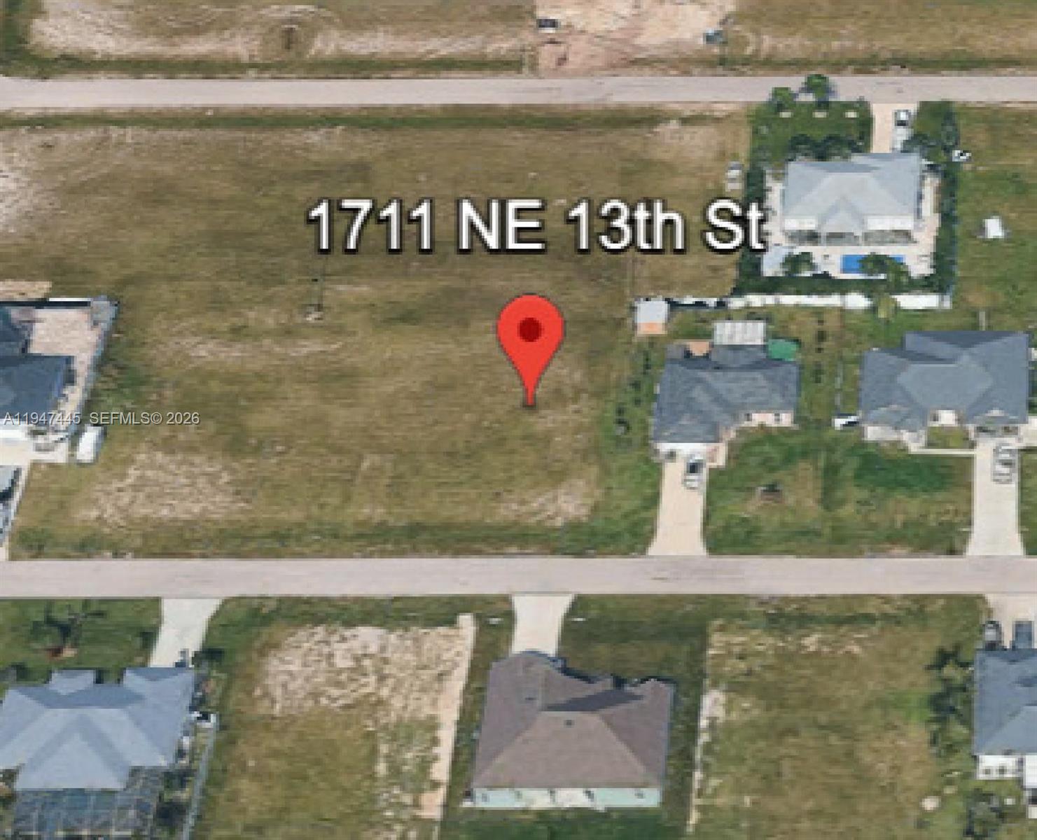 Residential lot located in a well-established and growing area of Cape Coral. Ideal for new construction, surrounded by newer homes and ongoing development. Conveniently located near schools, shopping, dining, and major roadways, offering easy access throughout the city. Great opportunity for builders or buyers looking to build a custom home in a desirable neighborhood.