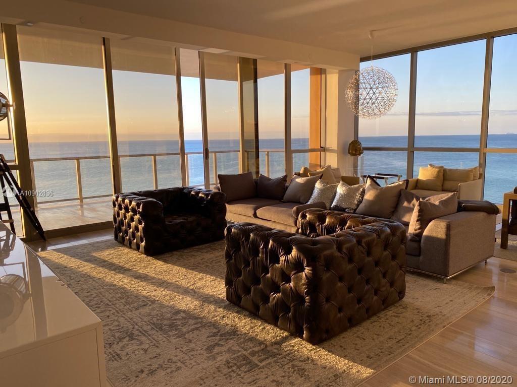 Breathtaking Ocean View from this Spectacular Unit, in a Five Star Building! 5 Bedrooms, 6.5 Baths, Summer Kitchen, Marble floors in Living Room and wood flooring in the bedrooms. Full amenities includes: Wine Lounge, Hammam Sauna, Breakfast bar, Juice bar, cabanas, full beach club, Kid's play room, Golf simulator room, Media room, Room service! Word's Finest Residence!! MUST SEE