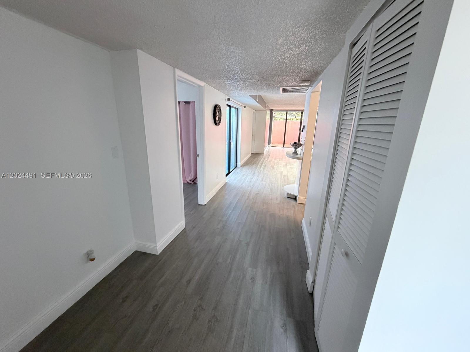 Beautiful 3-bedroom-2 baths one-story corner townhouse located in a highly desirable Villa East community in the heart of Pembroke Pines. The bright and spacious home features multiple screened patios that create relaxing outdoor living spaces while bringing in natural light and greenery.
The home has been freshly painted and includes new vinyl flooring throughout. Located in a quiet, well-maintained neighborhood with low HOA fees of $150/month, this property is perfect as a primary residence or investment opportunity. Enjoy 2 assigned parking spaces, ample guest parking, prime location directly across from the clubhouse and resort amenities, including the pool, tennis, pickleball, and basketball courts. Conveniently located just minutes from Pembroke Lakes Mall, Memorial Hospital, CB Smith Park, restaurants, shopping, and TOP-rated A+ schools. Move-in ready and ideally situated, you can rent it out right away. This is Pembroke Pines living at its best!