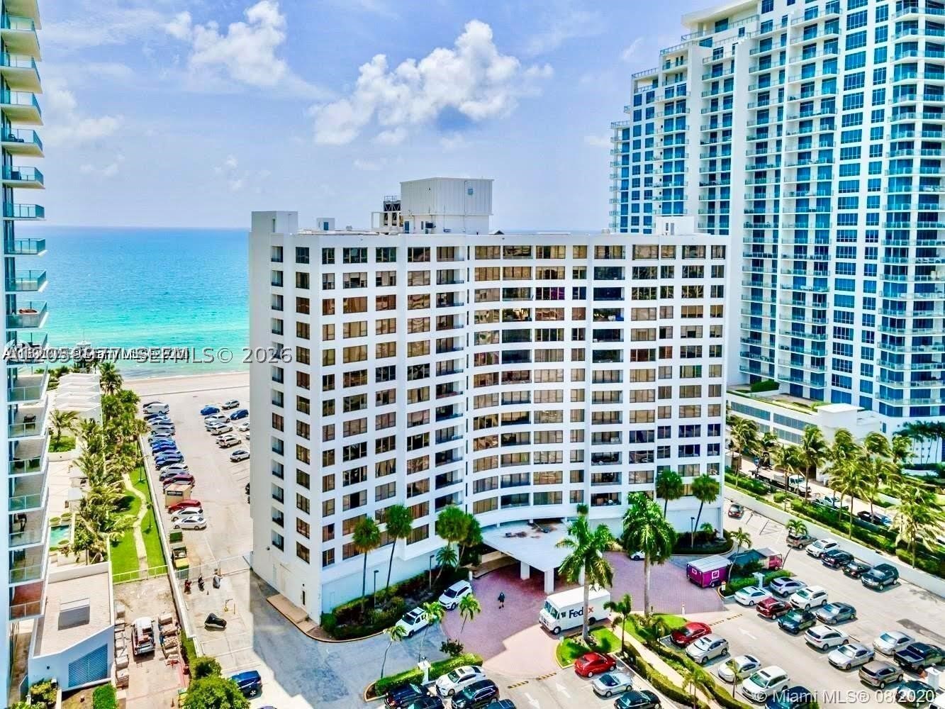 Wake up to spectacular direct ocean views from this beautifully maintained beachfront residence in the heart of Hollywood Beach. This bright and spacious unit offers an open, functional layout, abundant natural light, and a private balcony where you can enjoy breathtaking sunrises over the Atlantic Ocean.

Located in a full-service oceanfront building, residents enjoy private beach access, heated oceanfront pool, fitness center, 24-hour concierge, valet parking, beach service, and more. The association permits 30-day minimum rentals (up to 12 times per year), making this an outstanding opportunity as a primary residence, vacation home, or income-producing investment.

Ideally situated across from Publix and just minutes from Aventura Mall, Gulfstream Park, fine dining, shopping, and Fort Lauderdale Airport. A rare opportunity to own direct oceanfront living in one of Hollywood Beach's premier locations. Easy to show.