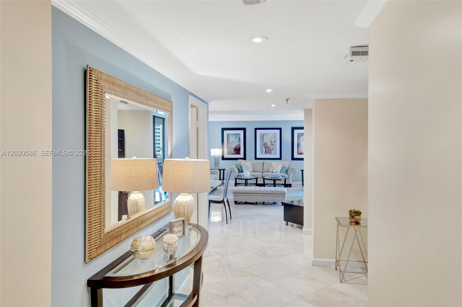 Surrounded by the turquoise waters of Brickell Key, this elegant residence offers a sophisticated island lifestyle. This 1,605 SF unit features views of the Miami skyline and Biscayne Bay. Ideally located near the new luxury development, Residences at Mandarin Oriental, this property holds immense potential for appreciation, representing the opportunity in one of Miami's most coveted neighborhoods.
Inside, the unit boasts marble flooring throughout, 2 spacious bedrooms with large walk-in closets, 2 full bathrooms, and a powder room for guests. It also includes a spacious, fully equipped kitchen and a balcony perfectly designed for entertaining.
Residents enjoy top-tier amenities, including 24-hour gated security and concierge, valet service, fitness center, pool, sauna, exclusive meeting and game rooms and two full-sized tennis courts
In Brickell Key, you are completely removed from the city's noise, yet just steps from Brickell City Centre, world-class dining, upscale shopping, and the financial district.
Schedule your showing!
