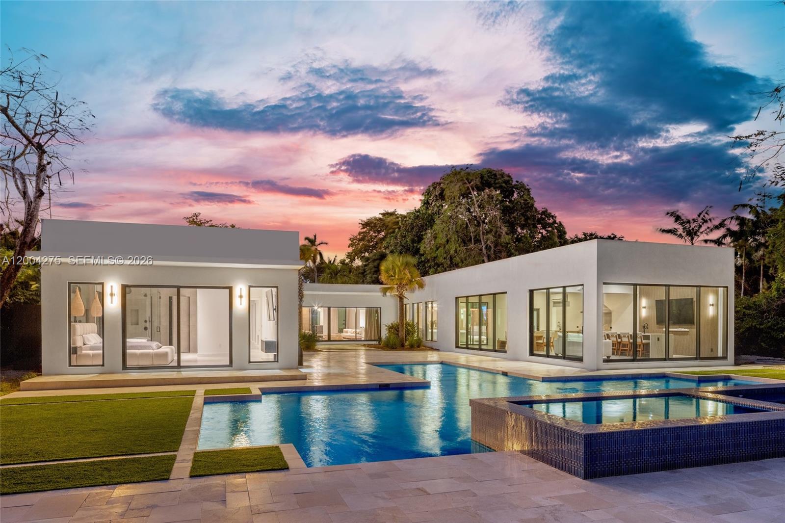 Welcome to Cypress Sky Nest, a brand new residence that seamlessly blends modern design with nature. This one of a kind home offers effortless indoor outdoor living on over 43,665 square feet of land, designed for eco conscious, self sufficient luxury. Features include fruit trees, native landscaping, pool, built in cold plunge and sauna, passive cooling design, abundant natural light, and rainwater harvesting. The home is equipped with a smart home system and fully integrated outdoor/indoor sound system, creating an elevated living and entertaining experience.

Enjoy an air conditioned indoor outdoor BBQ and entertainment space, perfect for hosting year round. Furnished with Artefacto pieces, with furniture negotiable.