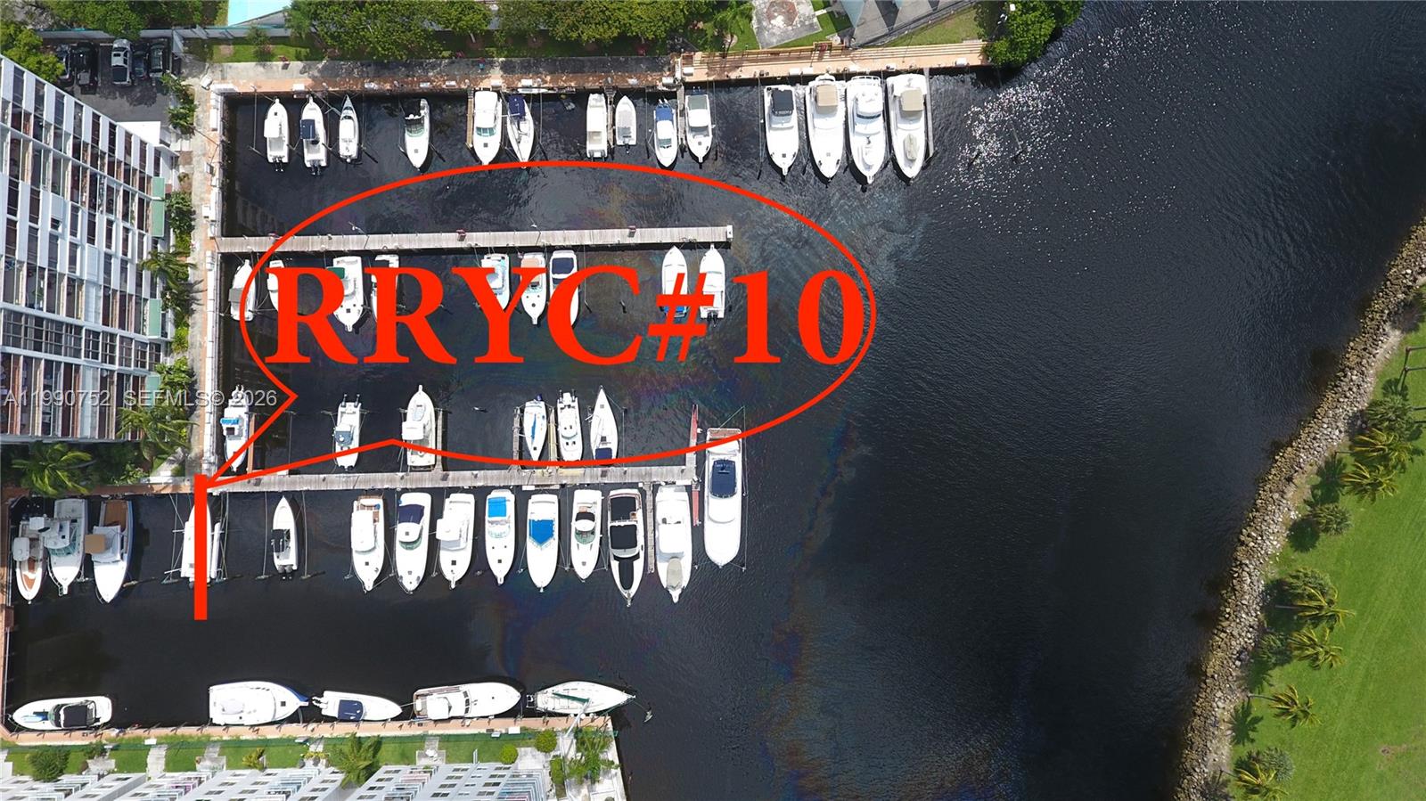 FOR SALE 44ft Deeded boat slip in the highly sought-after River Run Yacht Club just minutes away from renowned riverside dining and the iconic high-rises of Downtown Miami and Brickell. The added benefit of this particula slip is being in a natural "storm shelter" shielded by a U-shaped building that provides a partial shade to your boat. The Miami River is home to a vibrant array of restaurants, creating the perfect setting to dock your boat and enjoy a delicious "catch of the day" meal. Plus, with brackish water, it's gentler on your boat's hull compared to saltwater. The slip is currently rented out. Owner financing available also available. For more information, or to schedule a private tour of the marina, contact the listing agent.