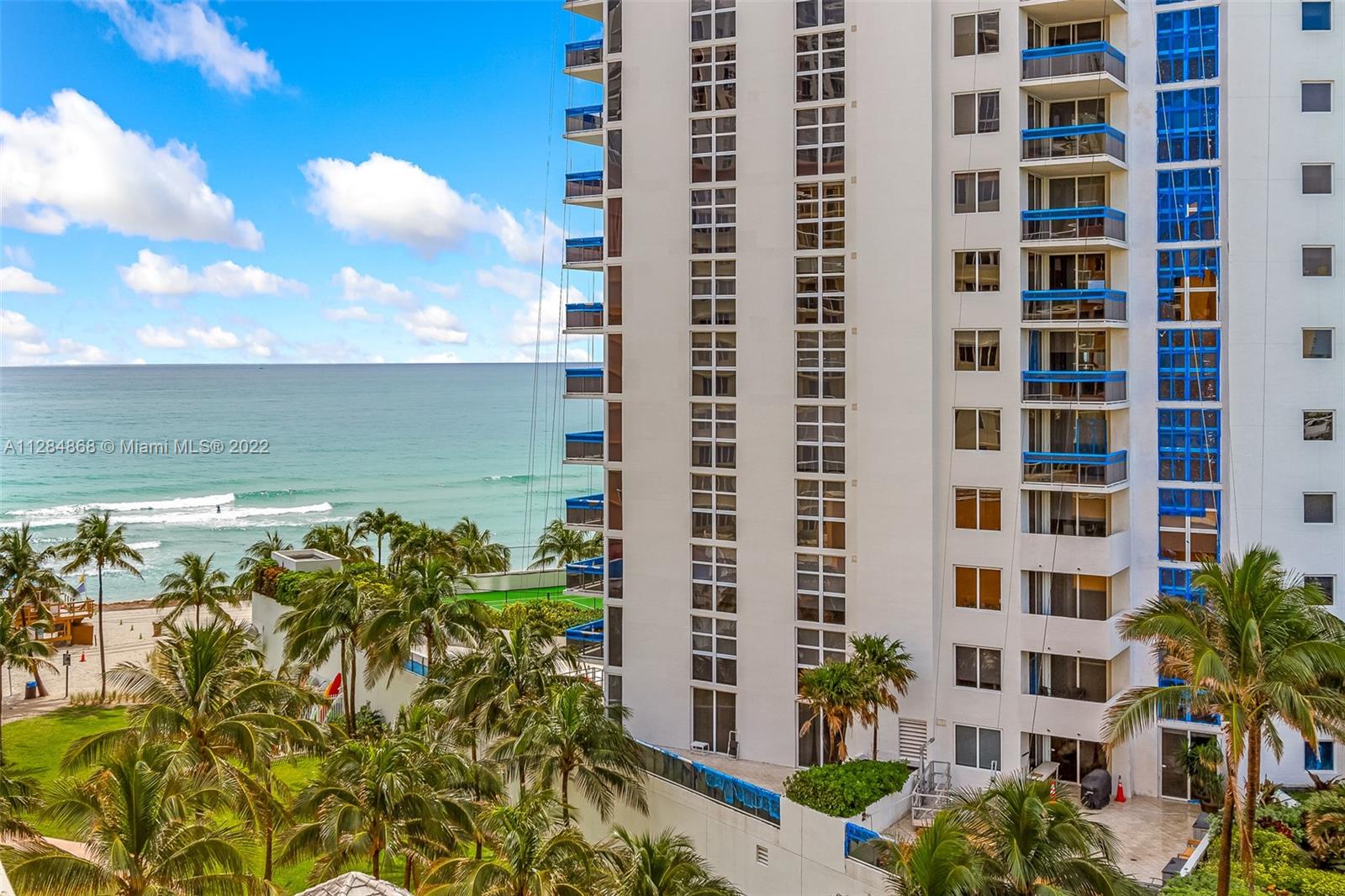 Beautiful ocean front bright and ample studio. Very nice remodeled. Impact windows. Great investment opportunity, can be rented right away and short term, even Airbnb. All utilities are included in maintenance: water, electricity, cable and internet. Amenities include: gym, pool, bar, restaurant, sauna and more. Located in Sunny Isles Beach, close to Aventura, gulfstream and plenty of entertainment. Building has no reserves, only cash. There is a special assessment $362.20 monthly for 10 years, started October 2024