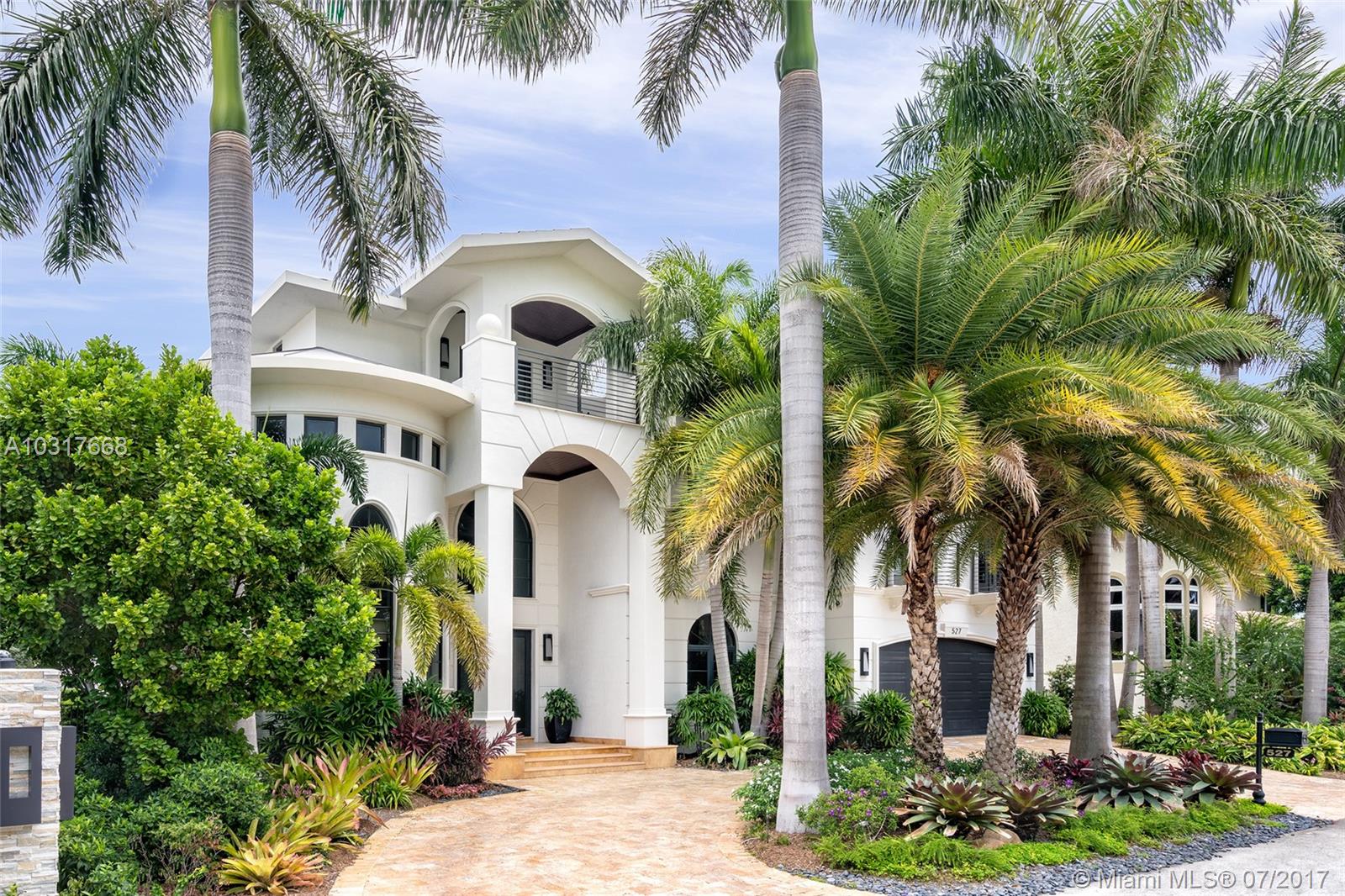 Located in prestigious Las Olas, this contemporary waterfront home is wired for hands free living! 3 Level Smart Home has everything your buyer would want & more. Lutron lighting & PRIMA media system, perfect for entertaining. Kitchen will impress the most discerning chef w/ Miele,Sub Zero, Wolf appliances, incl. gas stove, wine cooler & butler’s pantry. Master bedroom features a see through fireplace,huge walk in closets,oversized bathroom & sauna! Third floor flex space is currently set up as a spectacular entertainment room, could easily be converted.The ample outdoor space w/ new resort style pool & spa continues living space outside, 85’ wide deep water dock, no fixed bridges to bay. Impressive property awaits impressive residents. WATCH VIRTUAL TOUR! Available for lease $22,500/month