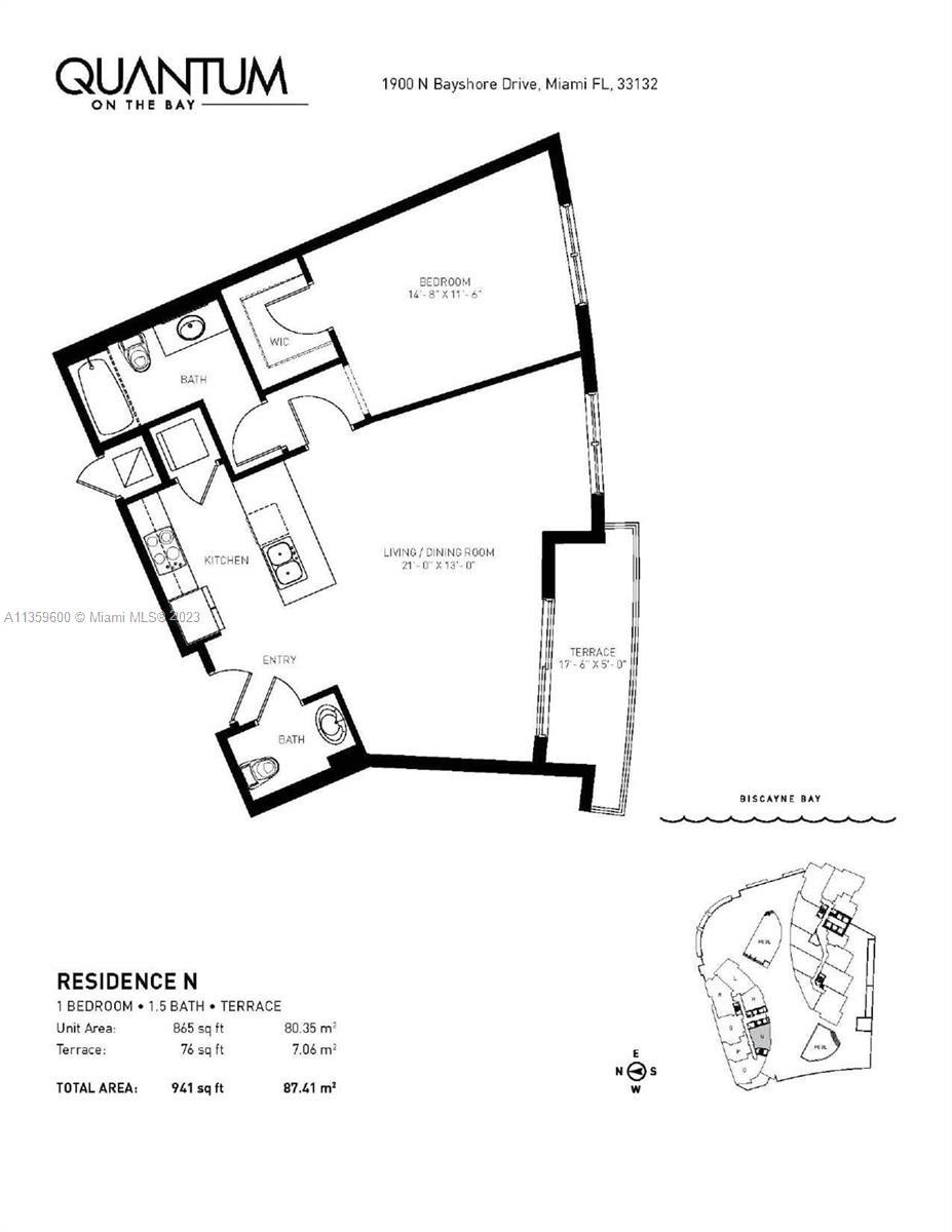 QUANTUM ON THE BAY CONDO - Residential Lease