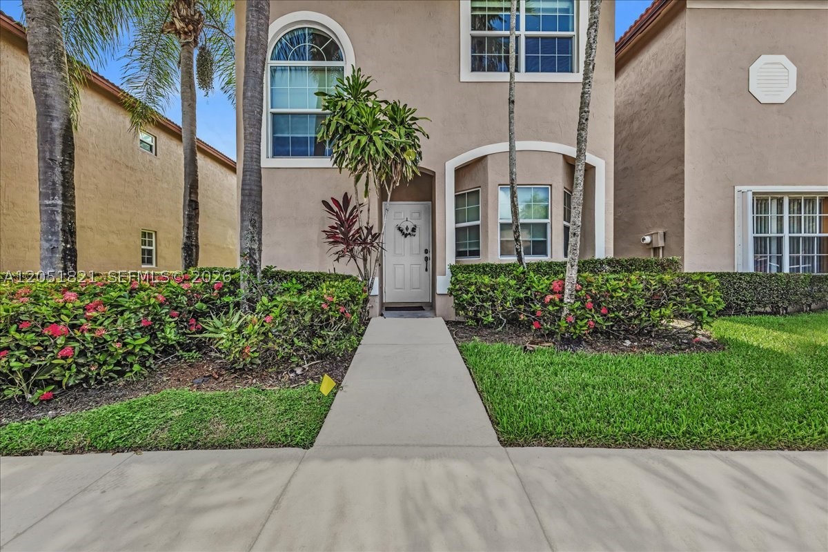 BEST Location & BEST Value in the Heart of Weston!
Don't miss this exceptional opportunity to own a beautiful townhome in one of Weston's most desirable gated communities! This bright and inviting home features spacious bedrooms with large windows that fill the home with natural light, Hurricane proof windows and doors for added security and peace of mind and the convenience of an in-unit washer and dryer. Step outside to your own private, fenced backyard—perfect for weekend BBQs, entertaining friends, or simply relaxing outdoors. Parking is conveniently located right in front of the home. Families will love the location within Weston's top-rated A+ school district, including the highly sought-after Cypress Bay High School. This is a true townhome with lot and block ownership, making FHA and VA financing possible. The low HOA fee includes 24hr gated security, community landscaping, a sparkling pool, and a children's playground. Enjoy being within walking distance of restaurants, shopping, and everyday conveniences. Commuters will appreciate the unbeatable access to I-75—just minutes away, allowing you to reach the expressway in under 3 minutes. Best location, Best value, and move-in ready! Easy to show—schedule your private tour today before it's gone!