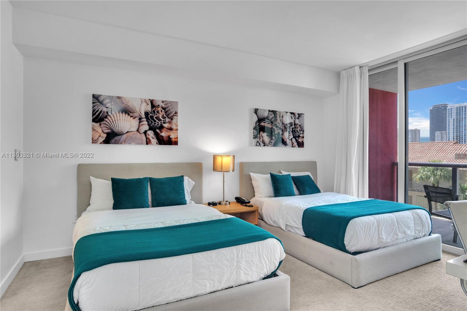 Amazing double unit*1 is a bedroom, bath & balcony and the other one is a 1 bedroom,bath , plus kitchen and living room with balcony, you can use it separately or together making a huge 2 beds 2 baths and the most important is that you can rent it for short term rental by your self or using a property manager of your choice . The building was designed for the famous PirinFarina, characterized by the balance between the modernity of the design and the ability to be integrated perfectly into the natural environment. Resort-style amenities, 5 minutes shuttle to the beach, private rooftop pool for owners. The maintenance fee includes Cable TV. Internet, water, all amenities, and electricity. located right on the edge of the Intracoastal canal Minutes from Aventura Mall and Gulfstream Park.