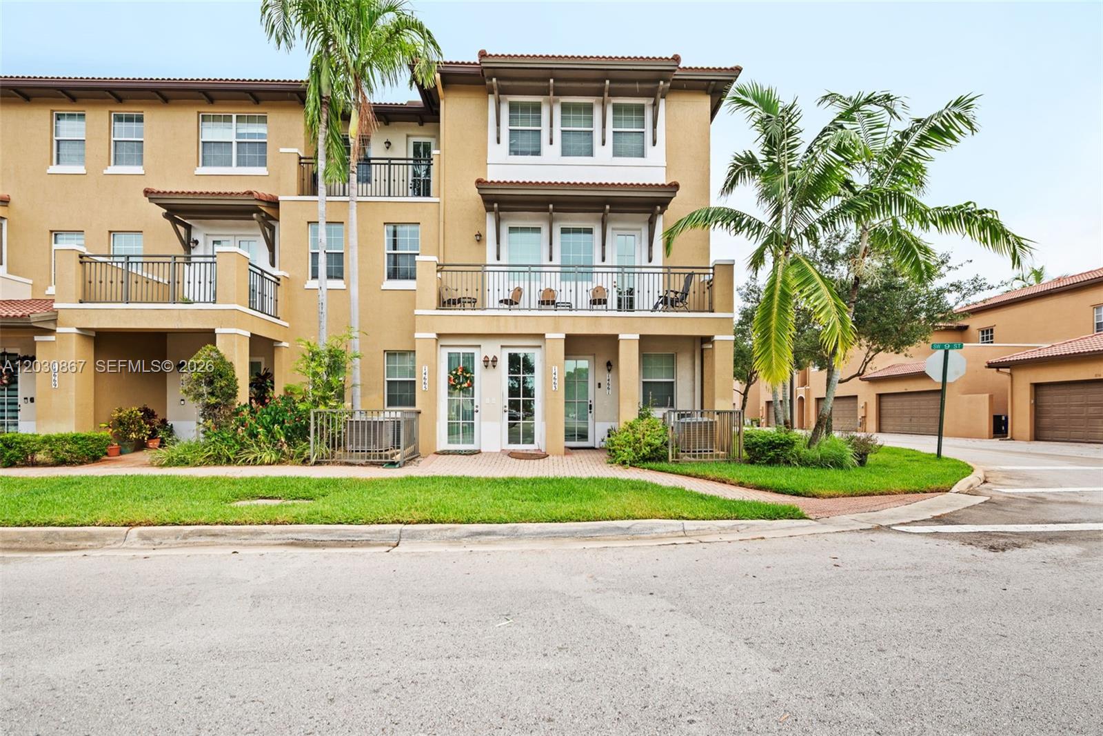 Beautiful, spacious first-floor corner unit with the convenience of no stairs and abundant natural light throughout. This well-maintained 2-bedroom, 2-bathroom residence features impact windows, high ceilings, ceramic tile flooring in the living areas, and wood flooring in the bedrooms. The gorgeous kitchen features black appliances, granite countertops, and ample cabinet space, creating a stylish and functional space for everyday living. The bathrooms are also enhanced with elegant granite countertops, while the in-unit washer and dryer provide added convenience.
Ideally located near Pembroke Pines' premier shopping and dining destinations, including Pembroke Gardens, Whole Foods Market, and easy access to Pines Boulevard and I-75. Residents enjoy the security of a guard-gated community and access to resort-style amenities, including a sparkling community pool, clubhouse, and fitness center.
Experience the comfort, convenience, and lifestyle that make Cobblestone one of the area's most desirable communities.