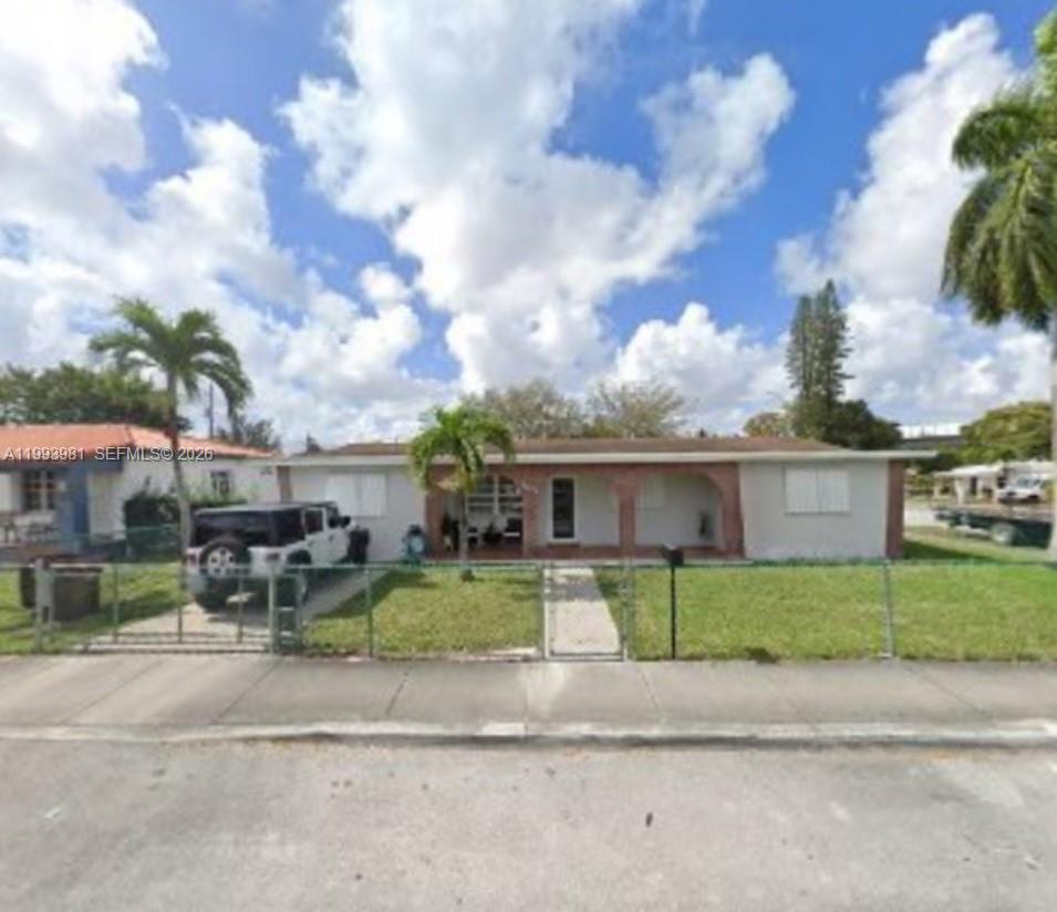 Welcome to this beautifully updated 3-bedroom, 1-bath home in the heart of Hialeah. This move-in ready property features a bright and modern kitchen with sleek cabinetry, stainless steel appliances, and plenty of space to cook and gather. The renovated bathroom offers a clean, contemporary design, while the spacious layout provides comfort for everyday living.
Step outside to a stunning backyard retreat—perfect for entertaining, relaxing, or enjoying Miami’s sunshine. With ample outdoor seating and privacy, it’s an ideal space for family gatherings or quiet evenings at home.
Conveniently located just minutes from Hialeah Hospital, metrorail station, and Miami International Airport, this home offers easy access to everything you need while still providing a peaceful residential feel.
A great opportunity for homeowners or investors alike—don’t miss it!