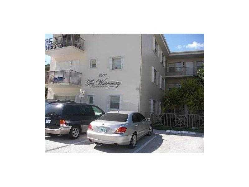 great location directly across the street from beach .charming low rise with pool and gym that faces intracostal . very large apt with tile floors with central a/c