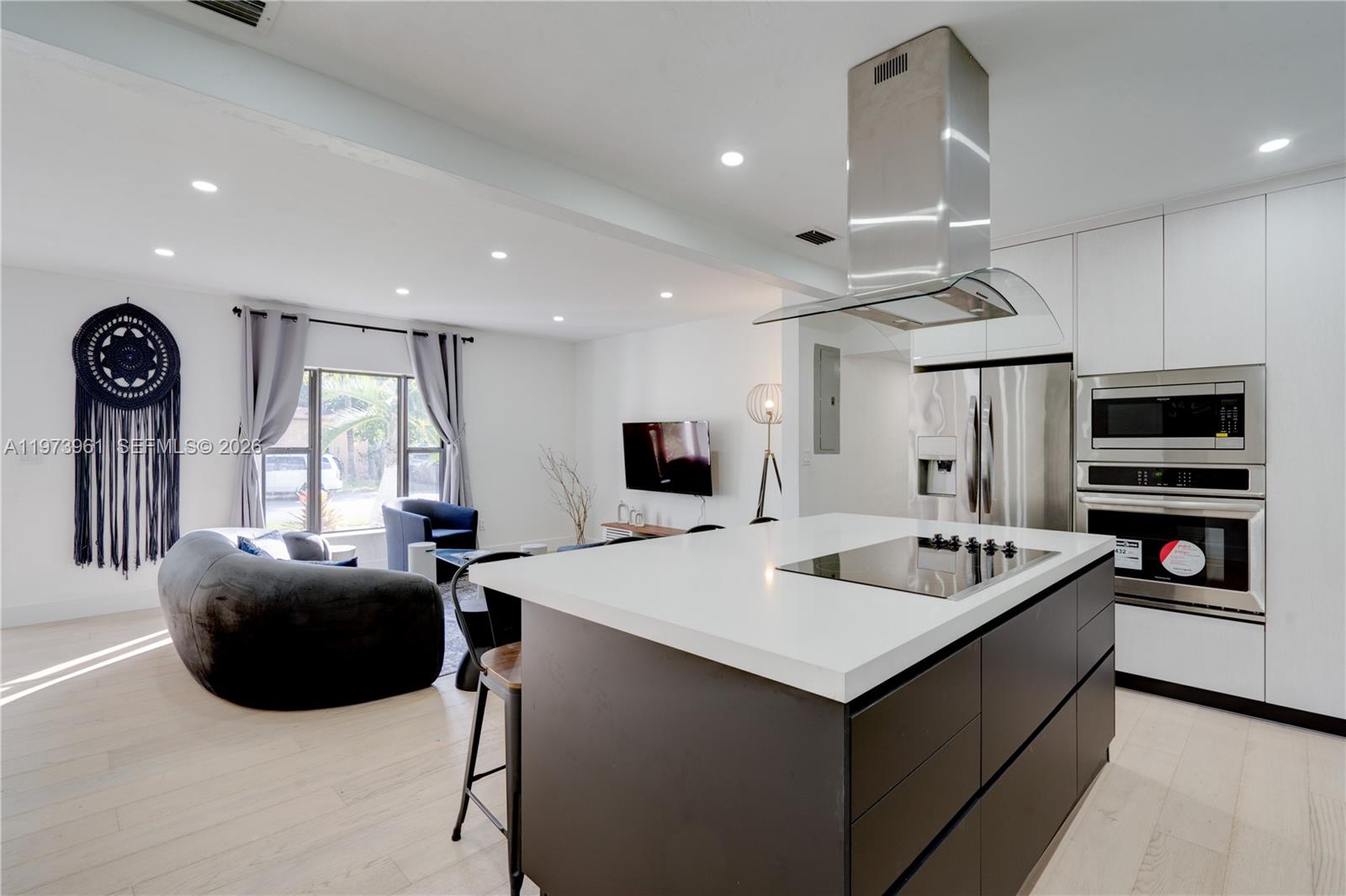 This renovated 4 bedroom, 3 bathroom house, spanning over 2000sqft and located in a central position close to Miami Shores Country Club, golf course, and Biscayne Blvd, is fully equipped with new bathrooms, custom kitchen, appliances, impact windows, jacuzzi, European wood flooring, and a brand new roof. The property can be purchased fully furnished as it was professionally decorated by a European designer. Moreover, a brand new swimming pool can be installed by one of the best companies in South Florida, Gables Pools, for an additional $80,000. Miami Country Day School, one of the top private schools, is also located nearby.