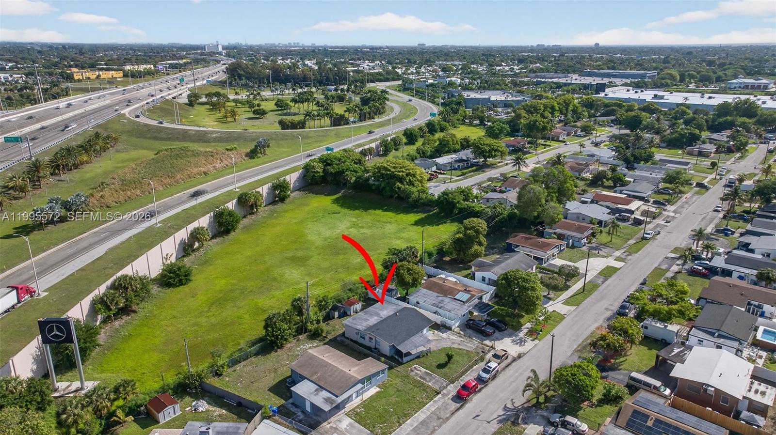 BEAUTIFUL VALUE PRICED SINGLE FAMILY HOME IN A NICE UP AND COMING AREA! THIS IS A GREAT OPPORTUNITY FOR ANYONE LOOKING TO KEEP THE BILLS LOW AND ENJOY THE PERKS OF BEING A HOMEOWNER! NO H.O.A HERE & NO RESTRICTIONS. DEAD END AREA WITH NO THRU TRAFFIC. THE HOUSE IS BUILT OFF A EASEMENT FOR I-95 WHICH GIVES YOU A HUGE GRASSY AREA DIRECTLY BEHIND THE HOUSE, WITH NO ONE EVER TO BUILD THERE, GIVING YOU THE MOST PRIVACY OF ANYONE IN THE ENTIRE NEIGHBORHOOD! THE PROPERTY HAS MANY UPDATES THROUGHOUT INCLUDING A BEAUTIFUL NEW / MODERN KITCHEN WITH GORGEOUS COUNTERTOPS, A GLASS BACKSPLASH, PLUS NEW APPLIANCES AS WELL. SOME NEW IMPACT WINDOWS AND DOORS HAVE BEEN INSTALLED. NICE TILE FLOORING. COULD BE A GREAT STARTER HOME, A DOWNSIZE, OR MAYBE A RENTAL PROPERTY FOR A NEW OR SEASONED INVESTOR? AT THIS PRICE POINT YOU HAVE ALOT OF OPTIONS.