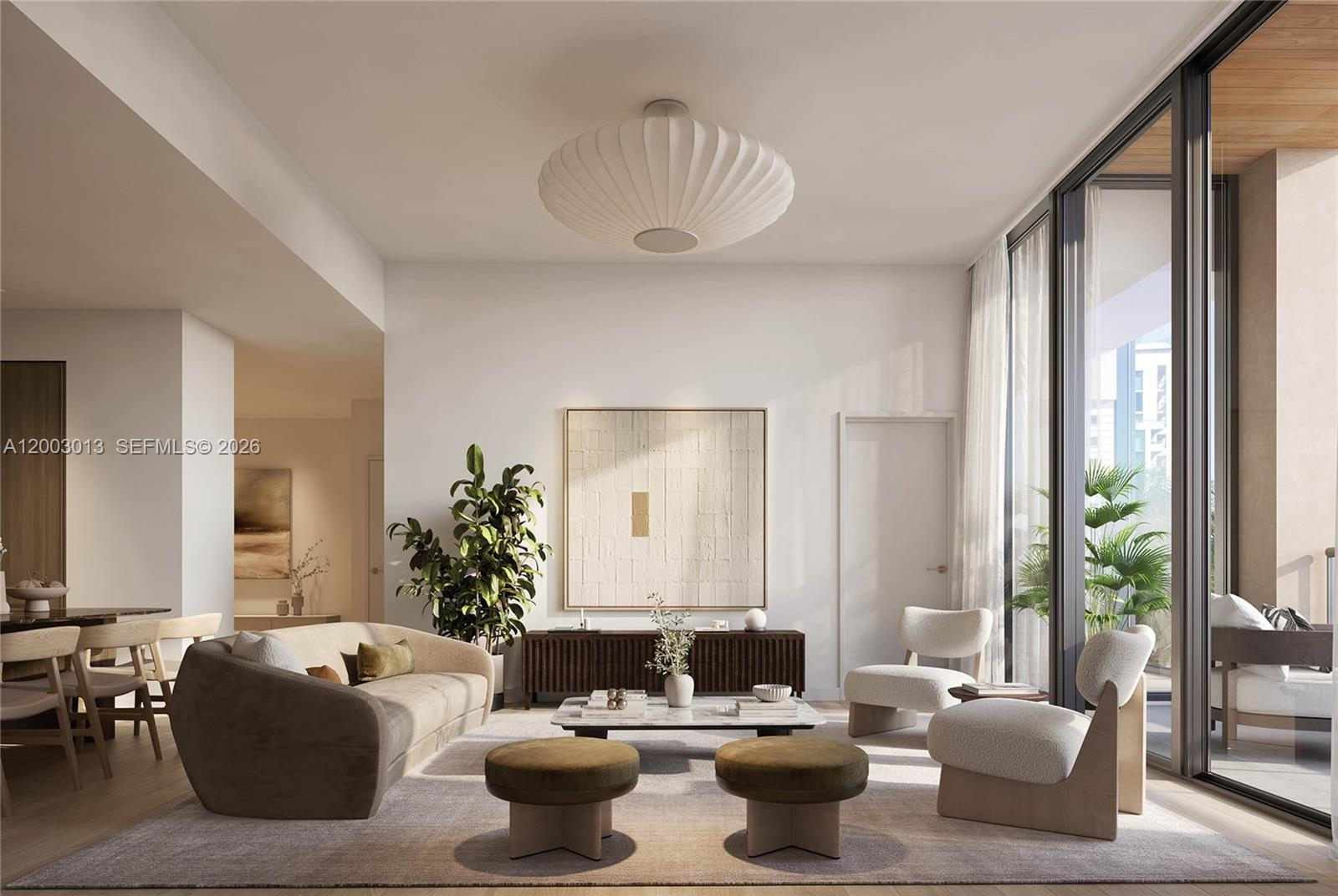 Experience elevated Coconut Grove living at The Well in Residence 04 South, a thoughtfully designed 2-bedroom + den, 2.5-bath pre-construction home blending wellness, luxury, & modern sophistication. Offering 1,539SF of refined interiors & a private 101 SF terrace, this residence features a split-bedroom layout for comfort and privacy. The primary suite includes a finished walk-in closet with integrated red light therapy & spa-inspired bath, while the secondary bedroom offers its own walk-in closet & en-suite bath with tub/shower combo. Designer kitchen with quartzite countertops & backsplash, custom Italkraft cabinetry, Sub-Zero, Wolf & ASKO appliances, built-in wine fridge, induction cooktop, Grohe faucet with filtered still & sparkling water, and advanced in-residence air filtration. Purchase includes two memberships to The Well Members Club, one assigned parking space, & one valet. 

On-site amenities include a fully attended rooftop amenity deck with pool, private cabanas, rooftop bar and restaurant, hot/cold plunges, outdoor gym, and pickleball court. Additional building amenities include THE WELL Club, a 13,000+ SF holistic wellness and fitness members club offering an extensive menu of treatments and experiences for the mind, body, and spirit. Additional on-site amenities include owners lounge, private dining room, additional gym, tea garden, children’s room, valet, and 24-hour security.

Estimated delivery Q4 2028. Additional 1- to 4-bedroom residences available.