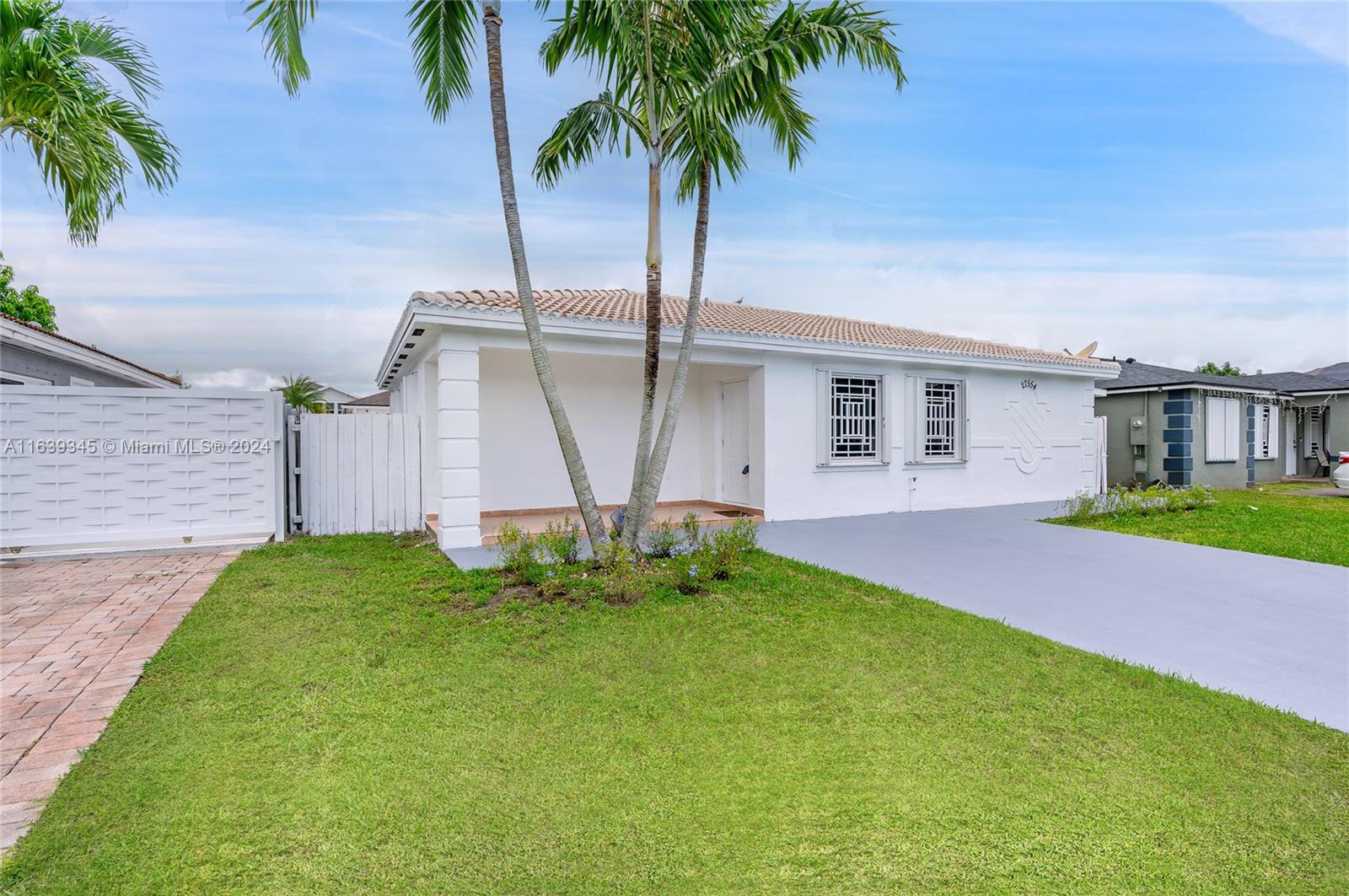 NO HOA Charming Homestead home for sale with 3 bedrooms and 2 bathrooms. No HOA, easy access to Florida Turnpike. Close to Black Point Marina, Shopping, and one block from the Amazon distribution center. Features a 5,000 sq ft lot, freshly painted interior and exterior, accordion hurricane shutters, concrete driveway, and new wood shed. Don't miss this convenient and low-maintenance property!