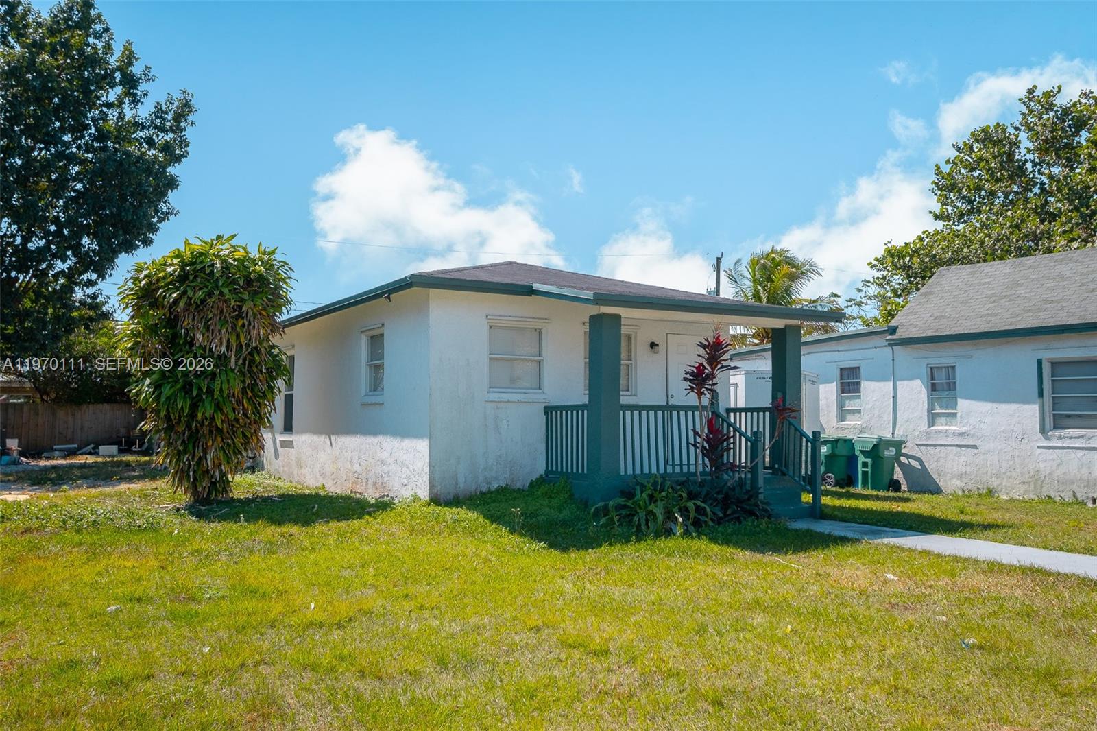 BEST VALUE ON THE MARKET ! 
Excellent opportunity to acquire a ¼-acre parcel improved with two separate 2-bedroom, 1-bathroom single-family homes. Each residence is constructed of concrete block and offers independent living spaces, making the property suitable for income-producing use or multi-generational occupancy. 

The layout provides flexibility for investors seeking multiple rental streams on one parcel. Property features separate entrances and functional floor plans designed for practical living. Ample lot size offers outdoor space and potential for future improvements or redevelopment.

This parcel may be purchased individually or in conjunction with the adjacent property, creating a larger multi-parcel investment opportunity. Easy to show. Contact listing agent for details. READY TO RENT IMMEDIATELY !
