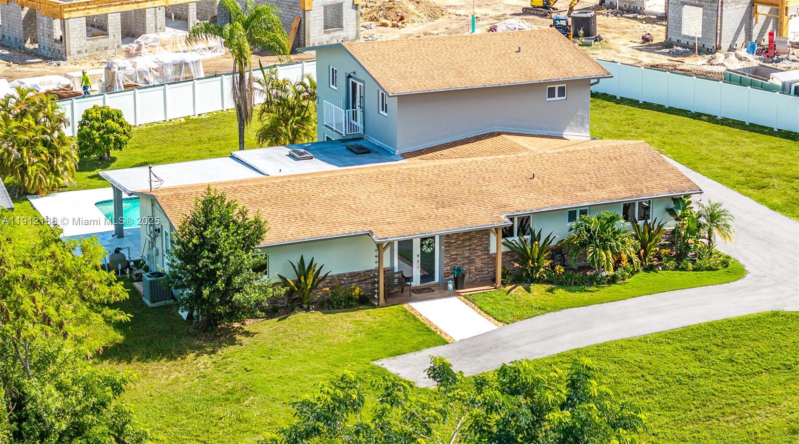 Beautifully renovated, updated home with pool and private compound. Huge secluded 33,000 sq. ft. lot. Perfect for houses of worship or home businesses. Property is totally top end renovated and just appraised at $1.2M. Ideal Airbnb. All renovations done in 2022+. 
First, last and security to move in (18k). Can rent annually or month to month. Rent to own or lease option. Also for sale $1.1M with low financing rate starting at 3.5%.