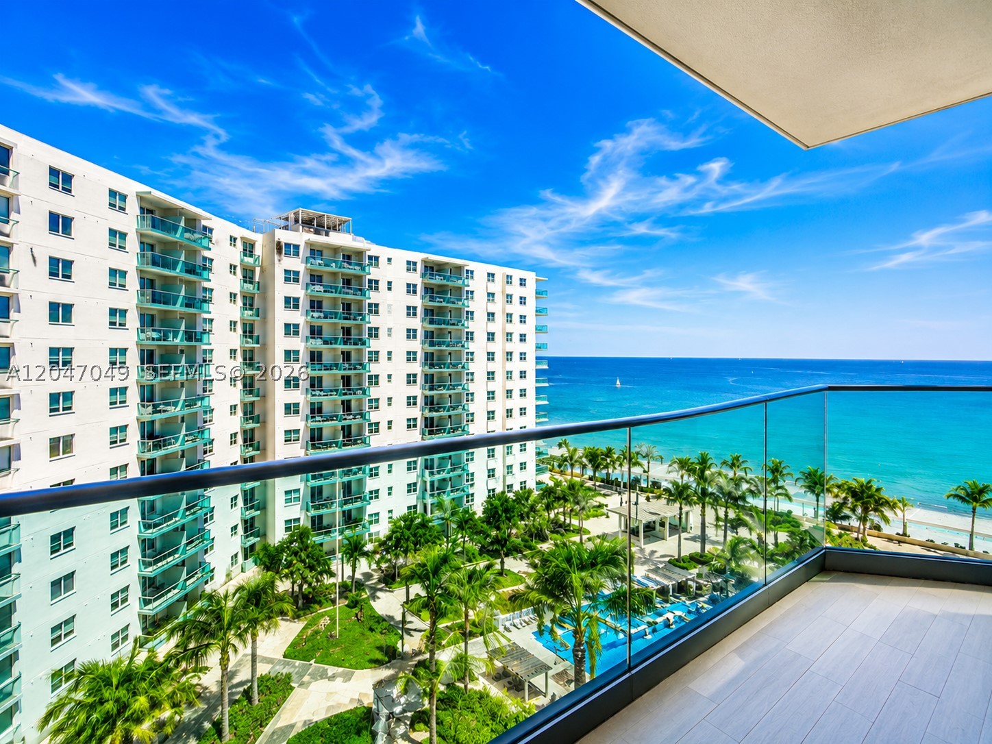 Welcome to this beautiful Direct Ocean View residence at Sian Ocean Residences, 4001 S Ocean Dr! This oceanfront building has fully completed its 50-year recertification process, with ALL major capital improvements already done — no surprise upcoming assessments. Completed upgrades include a new roof, new impact windows, updated elevators, new AC chillers, and balcony improvements, giving the building lasting structural integrity, safety, and enhanced curb appeal.
This turnkey 2 bedroom, 2 bathroom unit offers 1,358 SF of living space, gorgeous marble flooring throughout, and stunning, unobstructed ocean views. Move-in ready and impeccably maintained, it's the perfect blend of comfort and coastal luxury.
Best of all, this unit is Airbnb/VRBO approved with NO rental restrictions, making it an outstanding opportunity for investors seeking strong rental income, or for buyers wanting a personal beachfront getaway with the flexibility to rent when not in use.
Enjoy resort-style oceanfront living just steps from the sand, with easy access to dining, shopping, and entertainment along the coast, plus building amenities including a heated pool, fitness center, and 24-hour valet.
Don't miss this rare opportunity in one of Hollywood Beach's most desirable, fully-recertified oceanfront addresses. Schedule your private showing tod