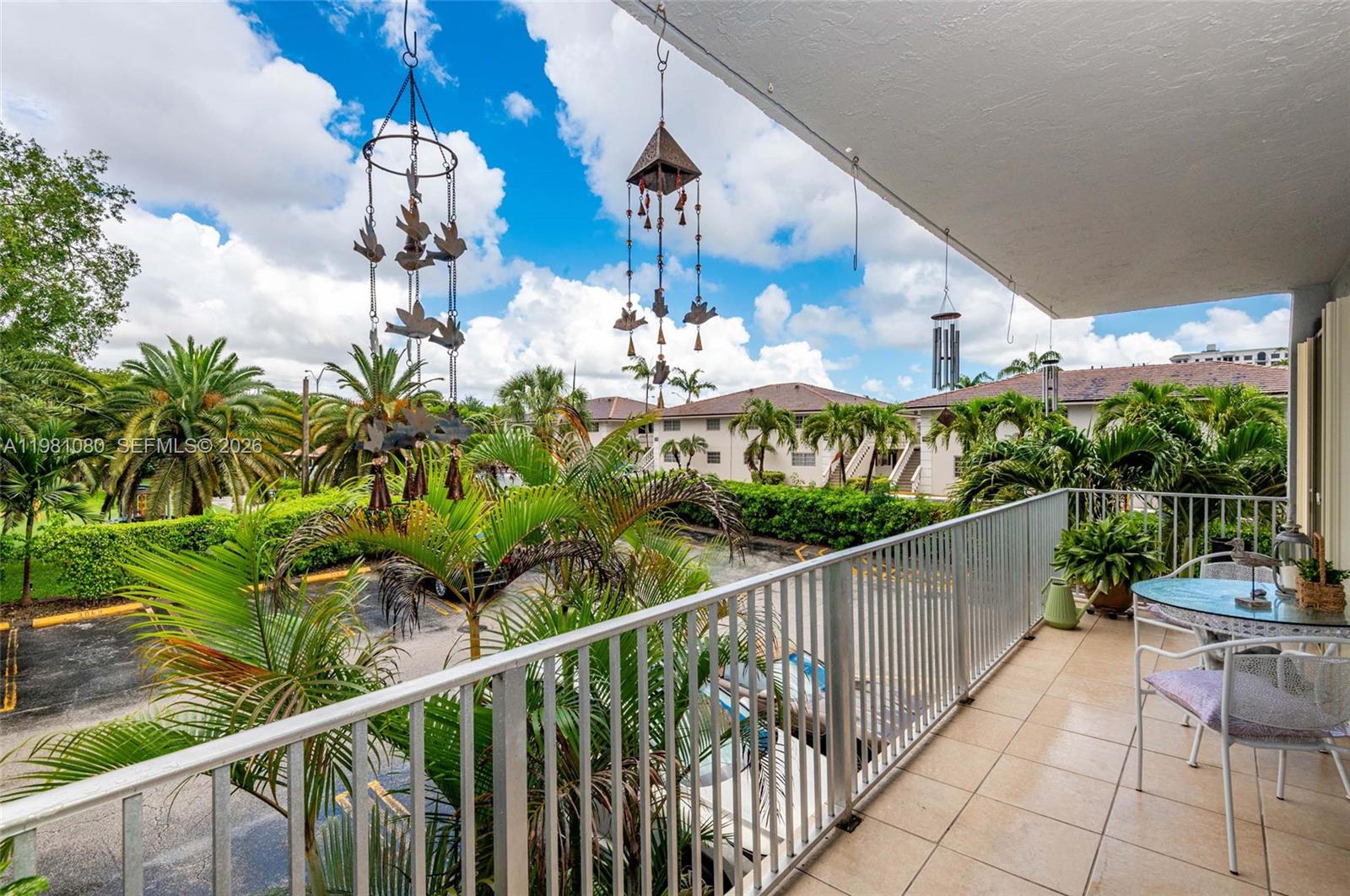 Amazing opportunity in centrally located gated community of Silver Palms at Dadeland. Spacious 1 bedroom 1.5 bath with plenty of closet space, large balcony, and 1 assigned parking space. Unit has been meticulously maintained by same owner for over 20 years. AC unit is 6 years old, washer dryer replaced this year, low monthly maintenance fees.