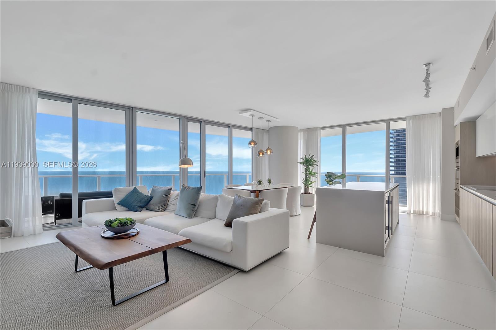 Experience resort-style living in this stunning 3-bedroom/3-bathroom corner unit at the prestigious Hyde Beach Resort. Located along the pristine shores of Hallandale Beach, this property offers breathtaking direct ocean views, contemporary design, and world-class amenities: an infinity-edge pool, a state-of-the-art fitness center, a full-service spa, and a beach club with towel service, a great investment property with a flexible rental program perfect for short-term rentals or personal use.