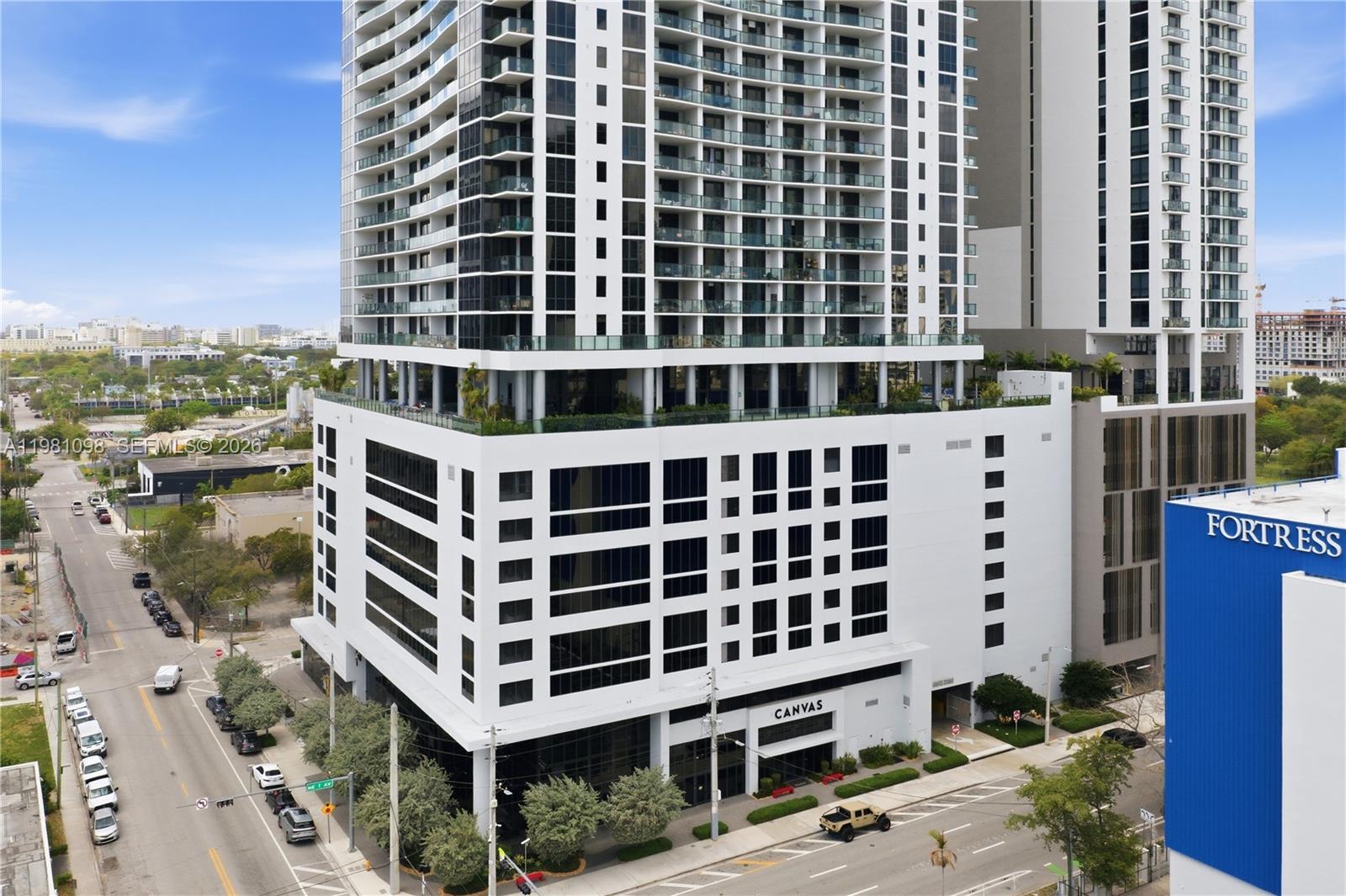 Experience elevated urban living in this stunning residence located at Canvas Condo in Miami. This beautifully maintained 2 bedroom, 2 bathroom unit offers a modern open-concept layout with abundant natural light and sweeping city views. The kitchen features sleek cabinetry, stainless steel appliances, and elegant finishes, seamlessly flowing into the spacious living and dining areas—perfect for entertaining or relaxing in style. The primary suite offers a comfortable retreat with generous closet space and a well-appointed bathroom. Floor-to-ceiling windows enhance the bright and airy feel throughout the home while showcasing Miami’s vibrant skyline. Residents enjoy access to resort-style amenities which include a pool, fitness center, lounge areas, 24-hour security and more! Ideally located in the heart of Miami, this property places you just minutes from Downtown Miami, Brickell, Wynwood, the Design District, and world-class dining, shopping, and entertainment. Whether you are seeking a primary residence, vacation home, or investment opportunity, this unit offers the perfect combination of location, lifestyle, and convenience in one of Miami’s most dynamic neighborhoods.