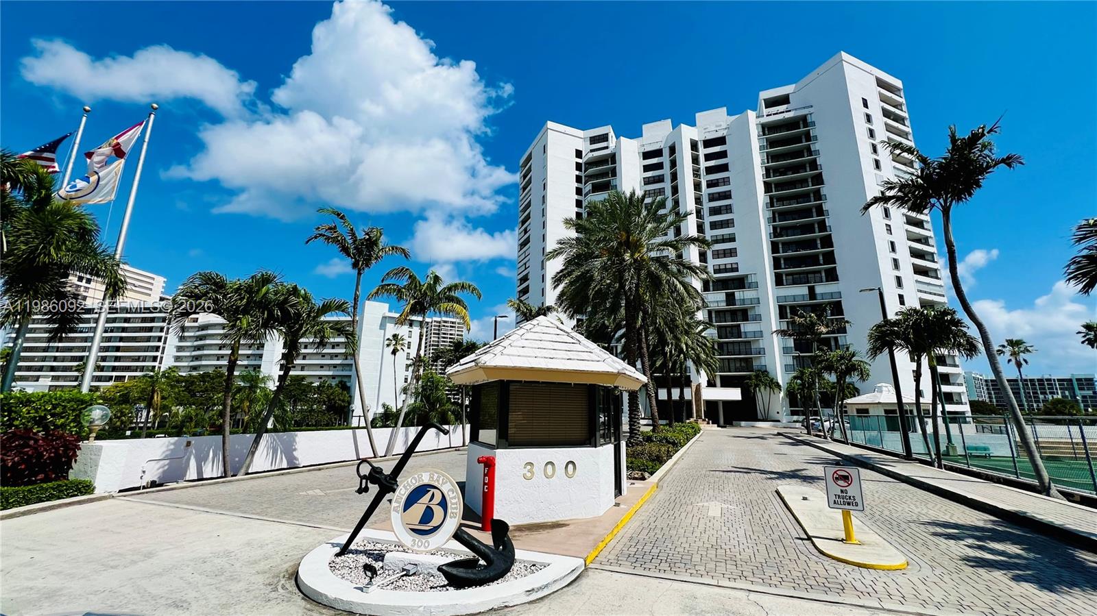 Wake up to breathtaking sunrise views from your private 20th floor balcony with no units above. This bright and spacious 2 bedroom, 1.5 bath condo showcases expansive north to south views of the intracoastal and golf course. Interior features include marble flooring, in-unit laundry, a generously sized primary bedroom with custom closets, a formal dining area, and more. 

Residents enjoy resort style amenities including a 24 hour doorman, fitness center, pool with cabanas and grilling areas, clubroom, billiards room, and tennis courts. Marina dockage is also available for rent. Ideally located just minutes from the beach and within walking distance to shops and dining. Schedule your private showing today!