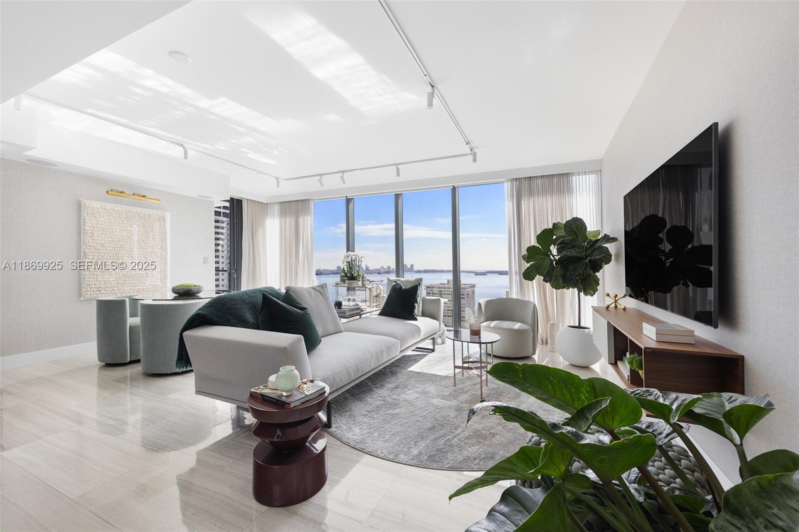 Brickell’s most exclusive boutique-style luxury tower presents this immaculate and highly coveted 01-line corner residence with breathtaking open bay and city skyline views.

This 2-bedroom, 2.5-bath home (furniture negotiable) features motorized blinds throughout, custom built-in closets, LED ceiling lighting with dimmers, Haiku Smart fans, a full alarm system, and premium Wolf/Sub-Zero appliances.

Residents enjoy resort-style amenities including a spectacular infinity-edge pool deck with sunrise and sunset views, BBQ area, state-of-the-art fitness center, 24-hour concierge, security and valet, all seamlessly managed through the Echo app.

A rare opportunity to own in one of Brickell’s hottest boutique gems: modern, pristine, and move-in ready.