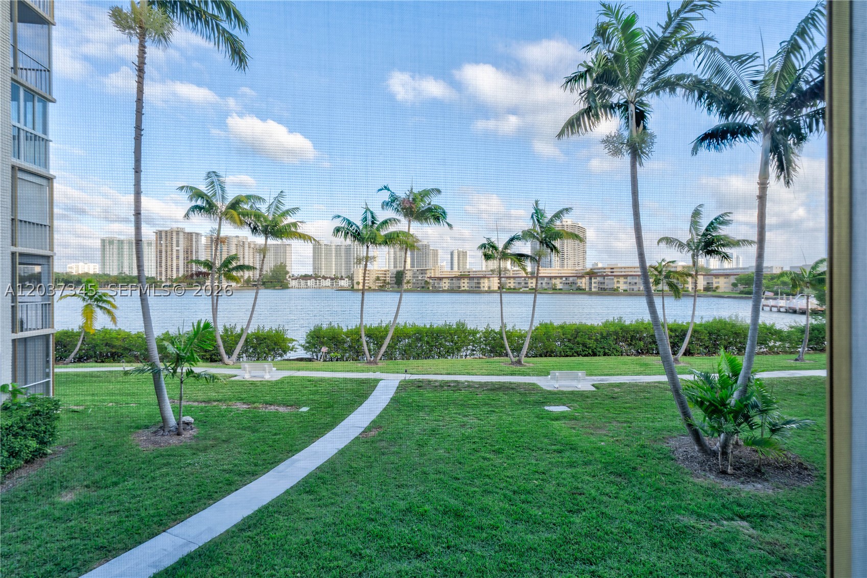 ENJOY TRANQUIL LAKEFRONT LIVING IN THIS FURNISHED ONE (1) BEDROOM, ONE (1) BATH RESIDENCE OFFERING PEACEFUL, SCENIC WATER VIEWS & WATCH THE PELICANS DIVE IN THE WATER & SEE OCCASIONALLY BOTTLENOSE DOLPHINS PLAYING & MAY SIGHT A MANATEE AT TIMES. LOCATED IN A DESIRABLE 24-HOUR GATED 55+ COMMUNITY. THIS CONDO PROVIDES COMFORT, CONVENIENCE AND AN ACTIVE LIFESTYLE. RESIDENTS ENJOY AN ABUNDANCE OF AMENITIES SUCH AS HEATED POOLS, A LARGE BILLIARD ROOM, FITNESS CENTER, CLUBHOUSE, MOVIE NIGHT, HOT LUNCHES FOR A SMALL DONATION, INCLUDING A FREE BUS SHUTTLE & THE FREEBIE CAR SERVICE, SOCIAL ACTIVITIES AND RESORT-STYLE FEATURES. IDEALLY SITUATED JUST MINUTES FROM AVENTURA MALL, PRISTINE BEACHES, UPSCALE DINING, FIU, TWO (2) AIRPORTS AND MAJOR ROADWAYS. LIVE THE LIFESTYLE YOU DESERVE IN THIS QUIET, WELL MAINTAINED COMMUNITY.