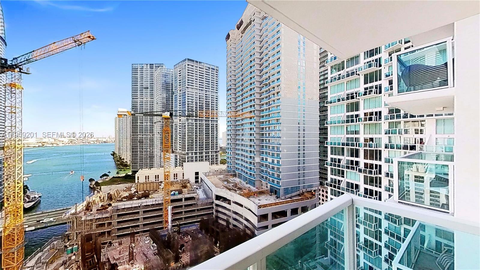 Lowest-priced 2BD/2BA currently available in the building! 
Spacious 2BD/2BA residence at 31 SE 5th St, Unit 2408, offering 1,051 SF with a desirable split-bedroom floor plan and wood laminate flooring throughout. This bright and well-maintained unit features a private kitchen, open-concept living and dining areas, and abundant natural light. Ideally located directly across from Brickell City Centre in the heart of Brickell, with easy access to the Metromover, world-class dining, shopping, and entertainment. Includes one assigned parking space and access to resort-style amenities, including a fitness center, pool, and outdoor recreational areas. Tenant occupied, making it an attractive opportunity for investors or future end users. Showings by appointment only with 24 hours' notice, Monday through Friday.