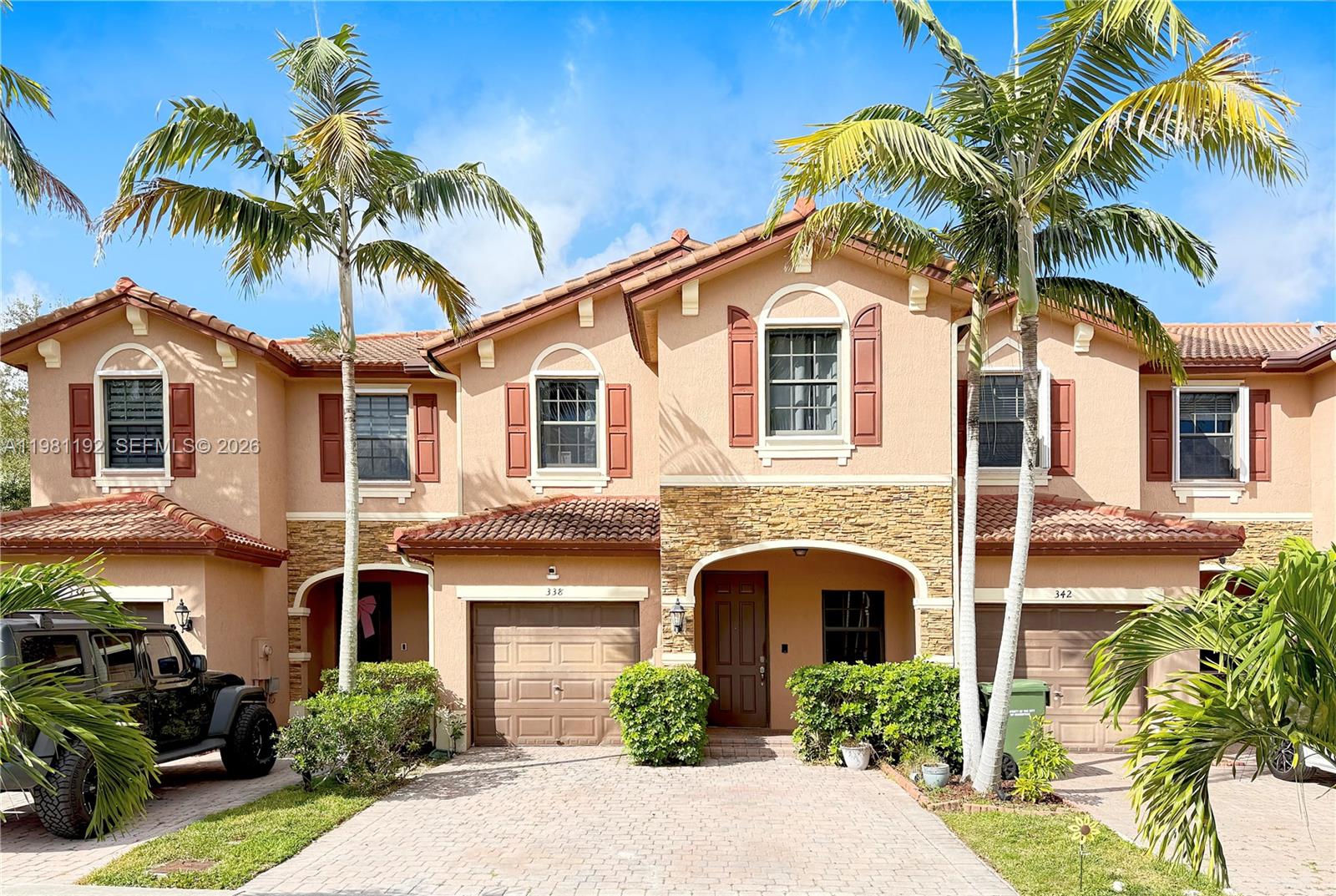 This beautiful 3-bedroom, 2.5-bathroom townhouse offers the perfect blend of style, comfort, and convenience.
Located in a vibrant community of Umbria in Homestead. This property features a spacious layout with plenty of
natural light throughout, updated kitchen and half bathroom downstairs All 3 bedrooms are upstairs and vinyl
plank throughout. Private fenced in backyard. The home comes with a single-car garage, paved driveway for
additional parking. Plenty of top-rated schools, shopping, dining, and with easy access to major highways, this
home offers the perfect combination of suburban charm and urban convenience. Contact listing agent for more
details and to schedule a showing.