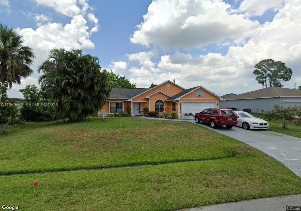Nestled in the desirable Rosser Reserve area of Port St. Lucie, this beautiful 3-bedroom, 2-bath home perfectly blends comfort with everyday convenience. Ideally located just minutes from I-95, shopping, schools, parks, and the thriving Tradition area, it offers both accessibility and tranquility.

From the moment you arrive, the home’s curb appeal stands out with freshly painted exterior trim, mature landscaping, and a lush green lawn. Inside, the split floor plan provides privacy and functionality, making it ideal for families or guests. Step outside to a beautiful covered patio overlooking a spacious backyard adorned with fruit trees—perfect for relaxing, entertaining, or enjoying Florida living year-round.
