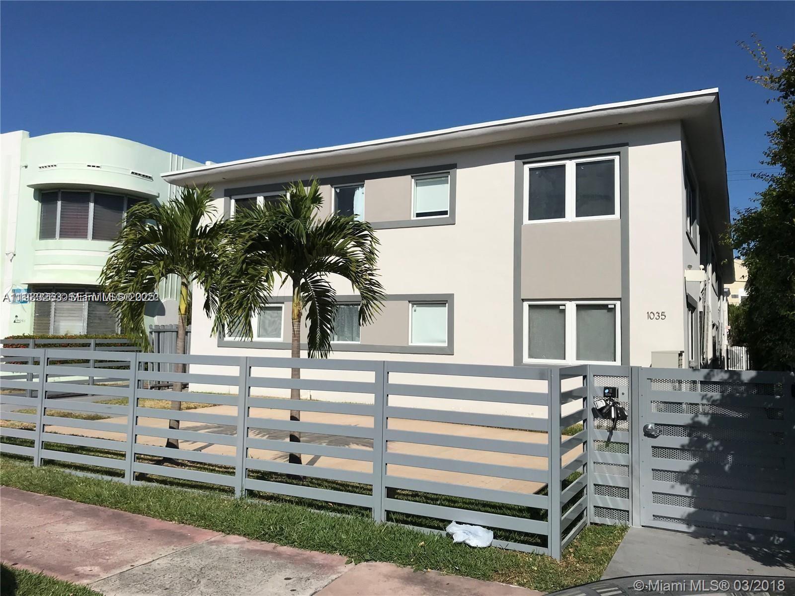 Move in with only first month’s rent and security deposit. Available Feb. 15th.Fully furnished, very nice and cozy 1-bedroom recently updated, located in a quiet South Beach complex. This second-floor unit offers abundant natural light, central A/C, impact windows, stainless steel appliances, and washer and dryer in the unit. Pets are allowed with an additional security deposit. No subleasing and no Airbnb permitted. Minimum 6-month lease required.