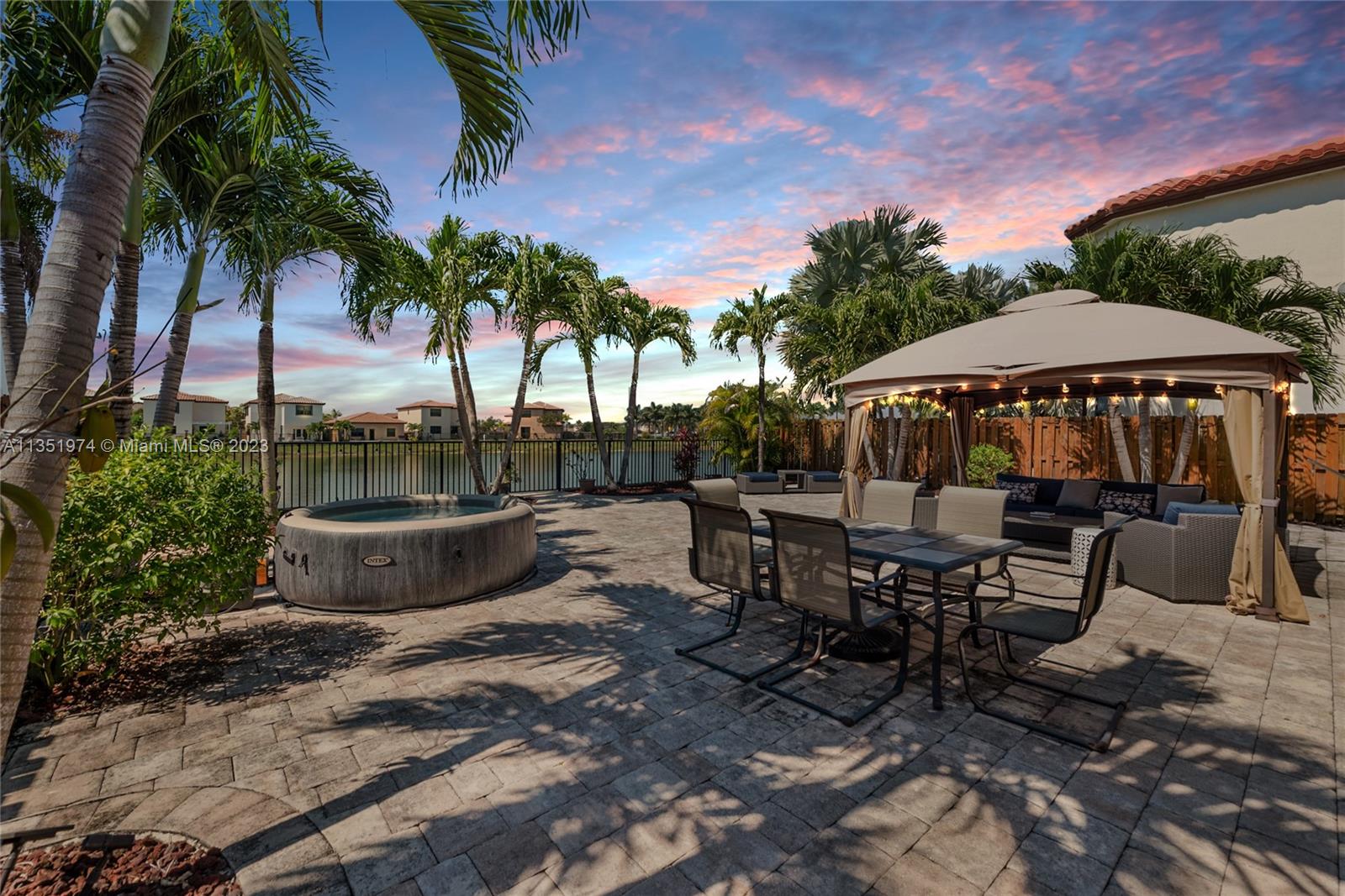 Enjoy spectacular sunset views from this two-story, lakefront residence in "Capri at Oasis". This meticulously maintained, turnkey, sunlit home offers 4 bedrooms, 2.5 bathrooms, a 2 car garage, and a charming outdoor terrace perfect for enjoying those long summer nights with family and friends. Stainless steel appliances, granite countertops and dark wood cabinetry are elegantly showcased in a gourmet kitchen. Capri at Oasis is conveniently located just a half-mile from the Florida Turnpike, Baptist hospital, great schools and an assortment of shopping and dining outlets. Also available furnished. Bring All Offers!! Contact listing agent for more details.