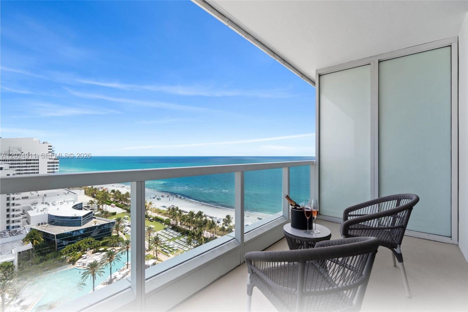 Experience luxury living with vacation-style amenities in this stunning Junior Suite at the iconic Fontainebleau Miami Beach. Enjoy breathtaking ocean and owner’s pool views from this beautifully furnished turnkey residence, featuring a king-size bed, sleeper sofa, and everything needed for a comfortable stay.

Perfect for personal use or investment, owners have the option to enroll in the hotel rental program and generate income while away.

Set on 22 oceanfront acres, the renowned Fontainebleau Resort offers world-class amenities including award-winning dining, the famous LIV nightclub, Lapis Spa, and a state-of-the-art fitness center.

Maintenance fees include:
• Air conditioning
• Electricity
• Local calls
• Valet service
• Complimentary daily breakfast in the owners’ lounge

Live the ultimate Miami Beach lifestyle while enjoying effortless ownership and income potential.

Contact me directly for more information or to schedule a private showing.