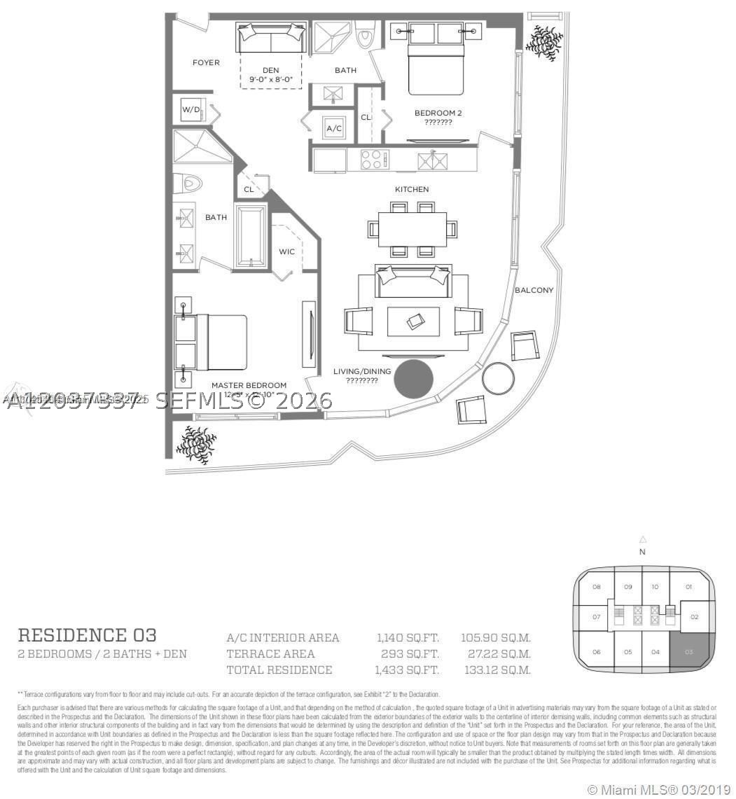 BRICKELL HEIGHTS WEST CON - Residential Lease