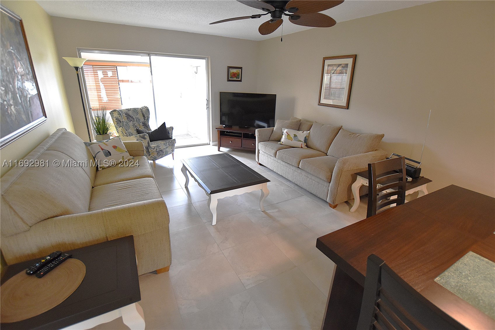 This charming move-in ready home in Dudley comes fully furnished, offering two bedrooms and stylish ceramic tile flooring throughout. It includes a cozy enclosed porch off the living room and a paved patio in the backyard. Brand new AC installed in Jan 2026, updated bathroom features a tankless water heater for added efficiency, and the roof was replaced in 2019. This well-maintained condo also provides great amenities like tennis, pickleball, billiards, plus internet and basic cable covered in the maintenance dues.