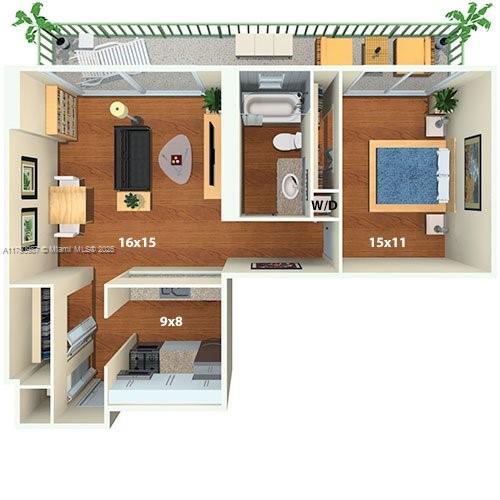 Photos may be from another floor, but are the same line. The Bay Parc community is walking distance of Downtown Miami's many wonderful attractions. Bay Parc features newly renovated amenities and common areas, a variety of floor plans with granite counter tops, SS appliances, hardwood floors and in-unit washer & dryer. Move in cost are 1st month + $1K deposit. Parking cost $125 p/m. Pet Fee: $400+$60/month. *FAST APPROVAL! (NOTE: Rental rates are subject to change depending on move-in date and lease term. Advertised rate is best rate and maybe on leases longer than 12 months. Proof of income greater than 3x 1 month's rent is required and minimum credit score of 620 or higher in order to be approved).