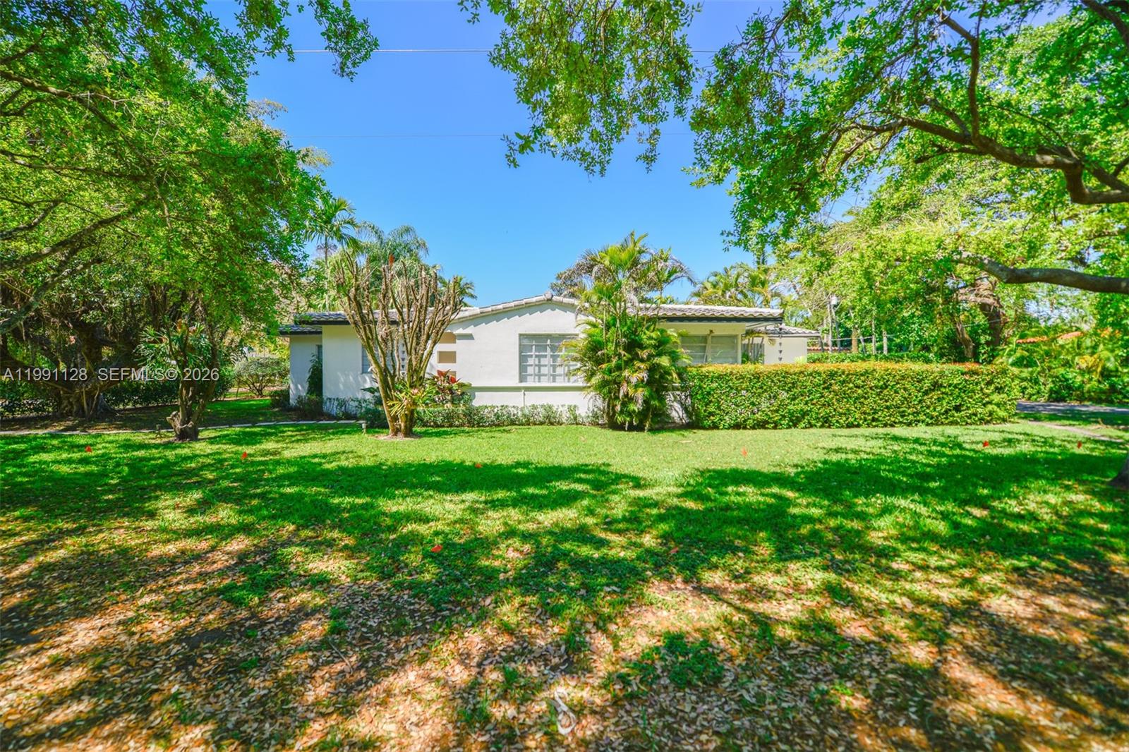 PRIME CORNER LOT! on coveted Obispo St. offering exceptional potential in one of the most desirable locations in Coral Gables.
Set on a generous 8,579 SF corner lot, the property offers enhanced natural light and flexibility for expansion or new construction. Ideally located just moments from the Coral Gables Country Club, Granada Golf Course, the iconic Biltmore Hotel, as well as nearby parks and tennis facilities, this address represents a premier opportunity within the Gables.

The existing residence was updated in 2023 and features 3 bedrooms, 2 full bathrooms, & an air-conditioned garage offering additional flexible space. Renovated kitchen and bathrooms, along with wood plank flooring throughout, provide a clean and livable environment while plans for future development are explored.

Whether enjoyed as-is or reimagined into a custom residence, this is a rare opportunity to secure a prime corner lot in a truly exceptional location.
