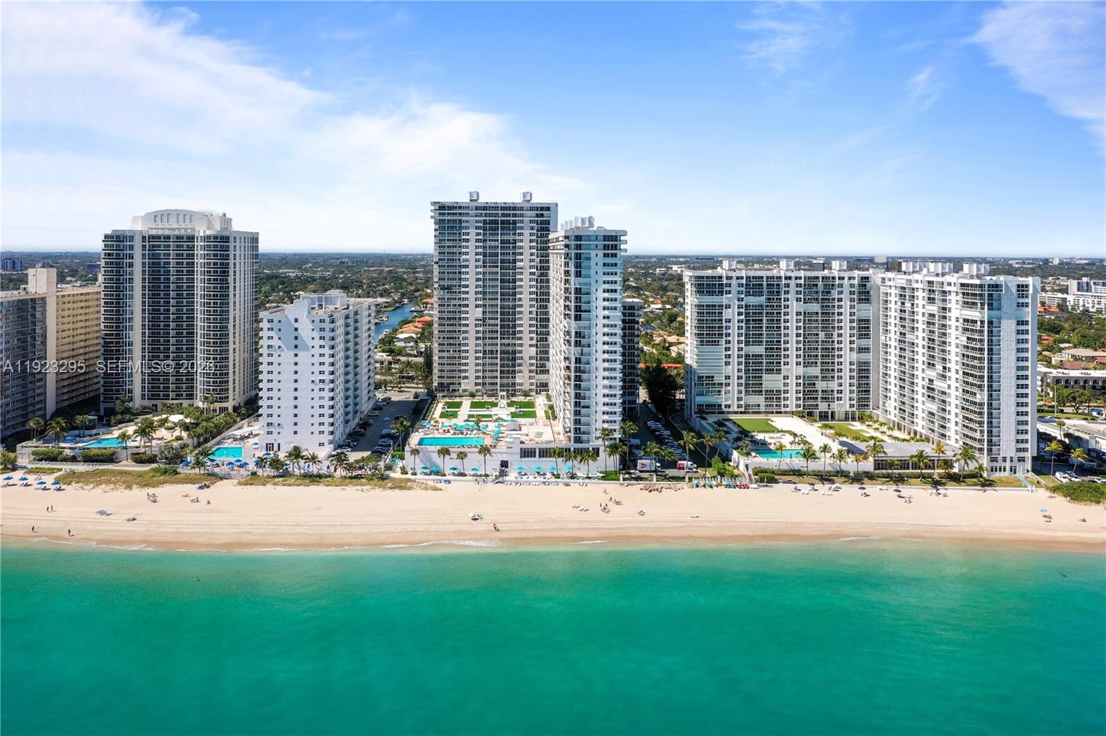 Brand new hurricane windows just installed- enjoy beautiful ocean and sunrise views from every room while living in one of Fort Lauderdale’s most desirable beachfront luxury buildings on Galt Ocean Drive. Take your semi-private elevator to the elegant double-door entry of this spacious condo. This spacious 12th-floor residence offers 1,650 sq feet of space, floor-to-ceiling windows & ocean views from every room & the large balcony. The 2 large bedrooms have lots of closet space & ocean/sunrise views. Separate full size laundry machines in unit. Buy this unit furnished and move right in or update to your taste. Includes 1 garage parking spot & a storage spot. Building amenities include a 24-hour doorperson, fitness center, sauna, saltwater pool, barbecue area, social room, game room w/billiard & ping pong table & guest parking. Just 1 car permitted per unit. Leasing allowed after 1 year of ownership w/min. 4 months. Listing is subject to errors, changes, & omissions without notice, information in this listing is not warranted or guaranteed & must be confirmed by buyer.