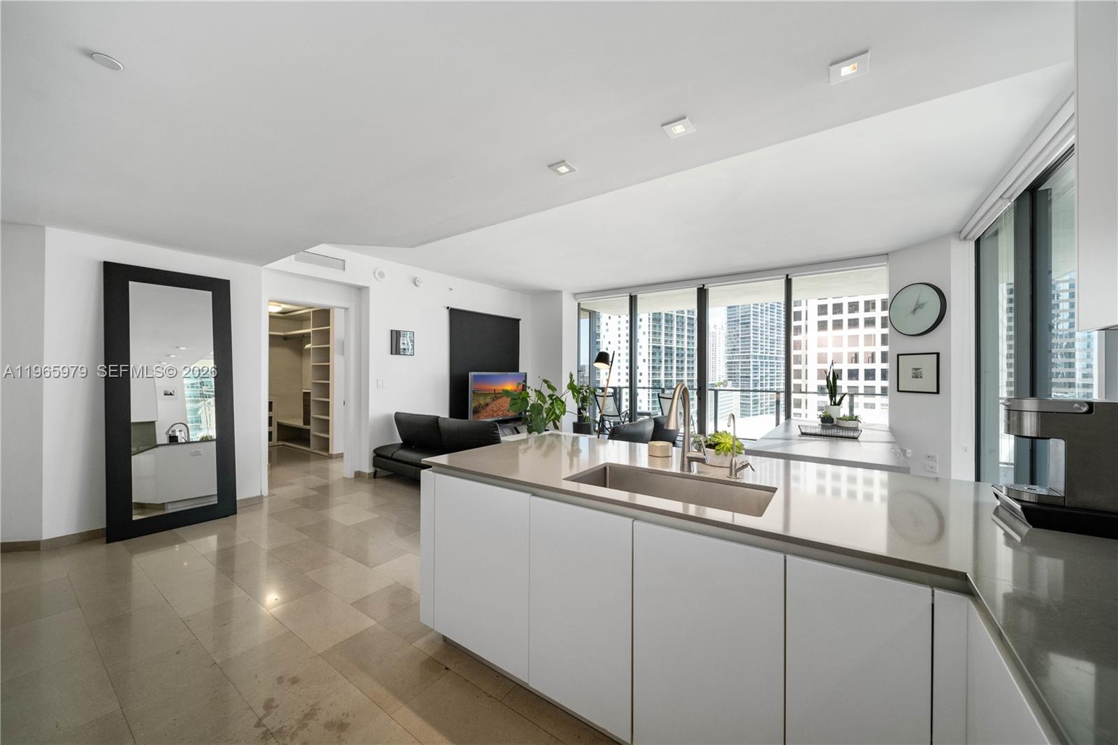 Corner residence in the desirable 01 line at Reach at Brickell City Centre, built in 2016. Located on the 12th floor and offering 1,265 SqFt, this 2-bed, 2.5-bath split layout is priced at approximately $735 per SqFt, representing a competitive value in today’s Brickell condo market. 
No special assessments.

This corner unit features floor to ceiling glass, abundant natural light, and an expansive balcony ideal for indoor outdoor living. The thoughtfully designed split floorplan offers privacy between bedrooms, a spacious primary suite with walk in closet and en suite bath, a secondary bedroom with its own full bath, plus a convenient powder room and in unit laundry.

Reach offers resort style amenities including heated pool, state of the art fitness center, spa, concierge, 24/7 security, and direct access to Brickell City Centre shopping and dining.

An attractive opportunity for both end users and investors seeking a well positioned Brickell condo in a prime urban location.