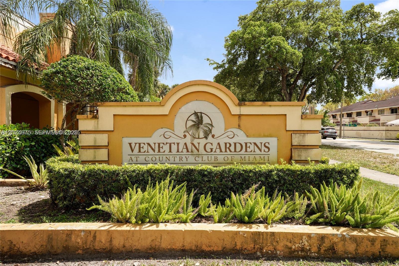 ATTENTION INVESTORS!! Great opportunity to own a beautiful 1-bedroom, 1.5-bathroom loft-style unit on the second floor of the gated Venetian Gardens community! Tenant moving in mid June !This light and airy unit features soaring high ceilings, floor-to-ceiling windows that flood the space with natural light, tile floors, a spacious walk-in closet, and a private balcony overlooking the common areas. Well-maintained and move-in ready, the complex offers excellent amenities including a tennis court, gym, swimming pool, barbecue area and clubhouse. The association conveniently covers water and exterior insurance. Perfectly situated near major highways and premier shopping centers, ensuring consistent demand. Showings require 24 hours' notice; Please see Broker Remarks for scheduling instructions.