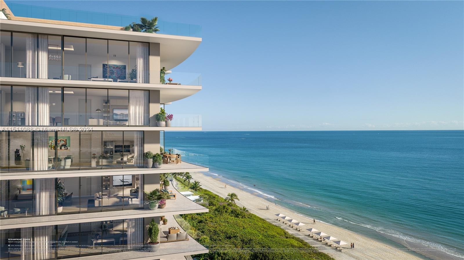 Welcome to the epitome of luxury living at Rosewood Residences in Hillsboro Beach, FL! This exquisite pre-construction opportunity presents a residence of unparalleled grandeur, offering a blend of opulence and sophistication that rivals the finest five-star hotels. As you enter your residence foyer, you are greeted by expansive living spaces adorned with high-end finishes and meticulous attention to detail. The residence boasts a spacious floorplan that can be configured as a 4-bedroom, 6.5-bathroom haven with a family room and service quarters, or transformed into a 5-bedroom, 6.5-bathroom retreat with additional service quarters. 
Visit our on-site sales gallery to receive more information and tour our stunning model residence!