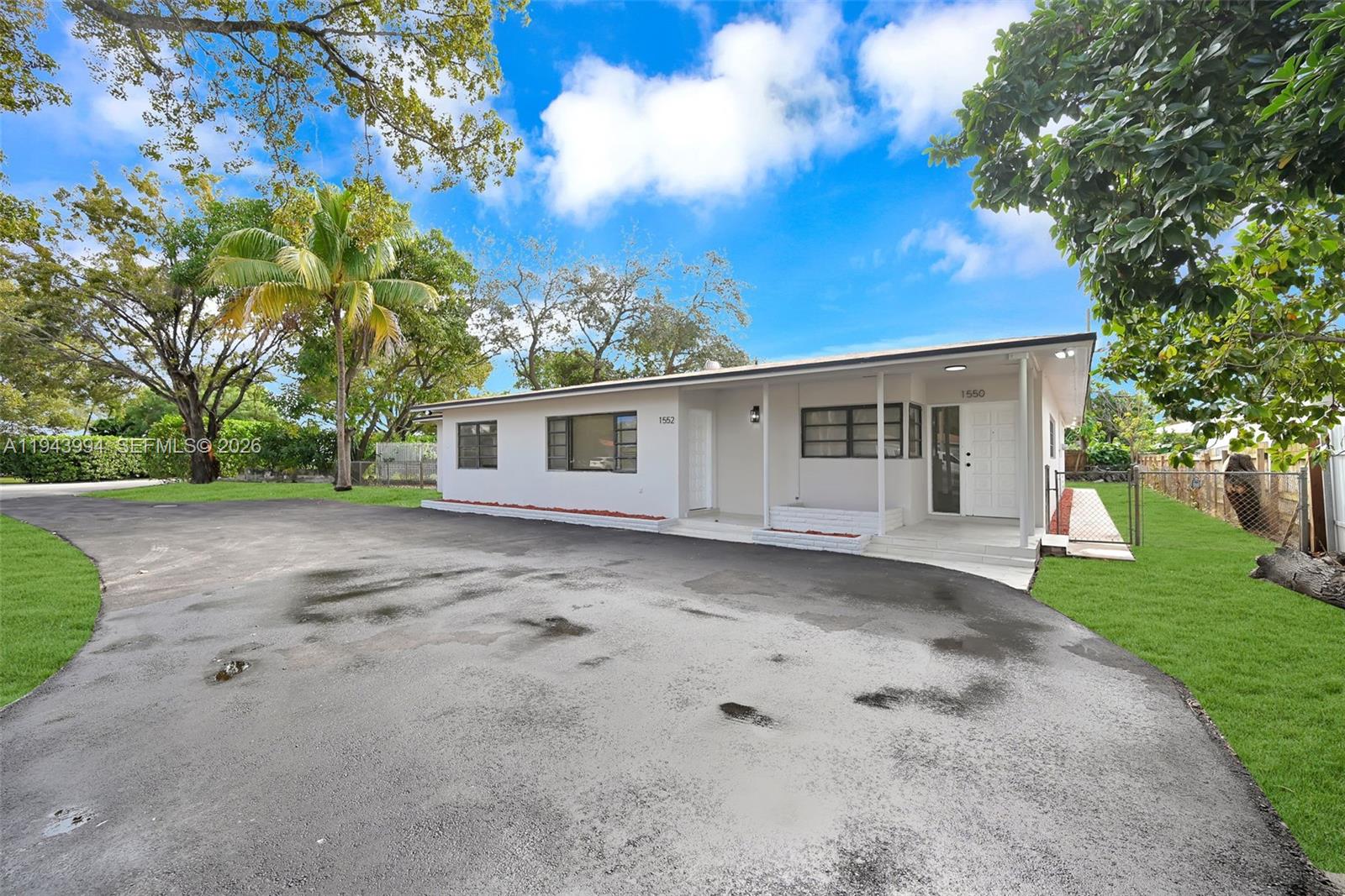 Rare opportunity to own a well-located duplex on a spacious, private lot featuring a huge driveway, mature trees, and exceptional privacy. Ideally situated near Miami Shores and Biscayne Park with easy access to shopping, dining, and major roadways. Located in an area with A+ schools, perfect for investors or owner-occupants.